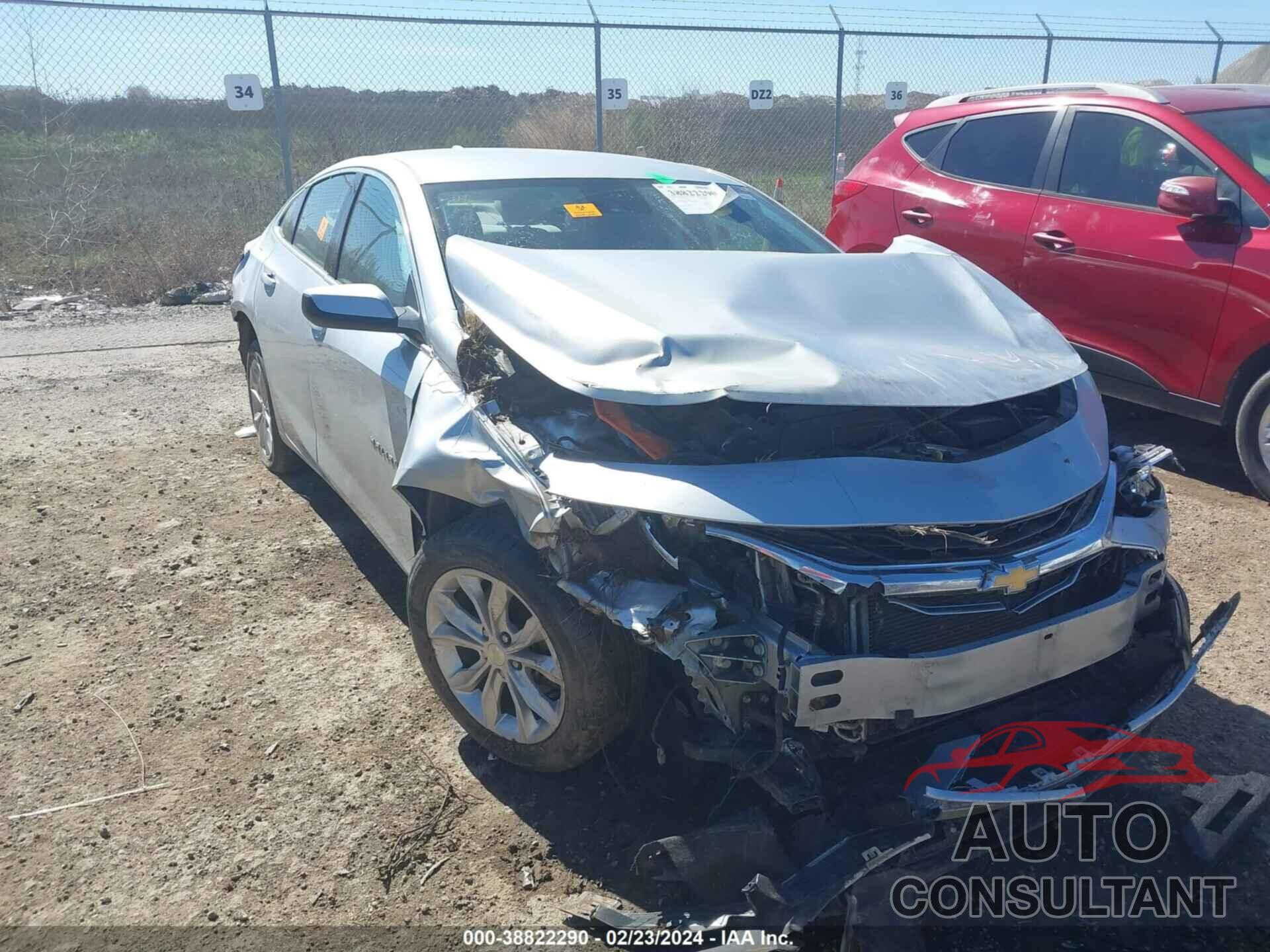 CHEVROLET MALIBU 2020 - 1G1ZD5ST9LF059347
