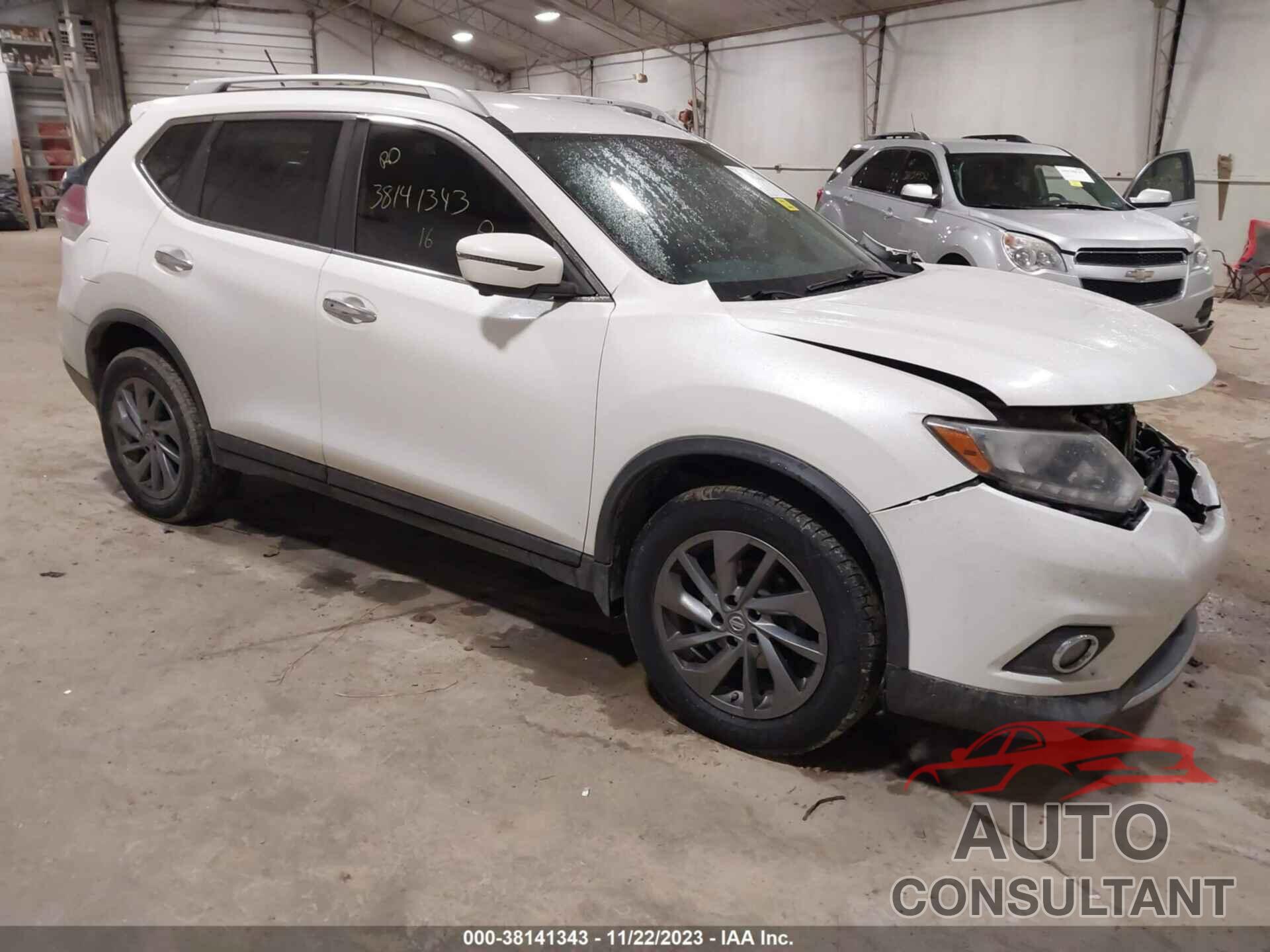 NISSAN ROGUE 2016 - 5N1AT2MV1GC758172