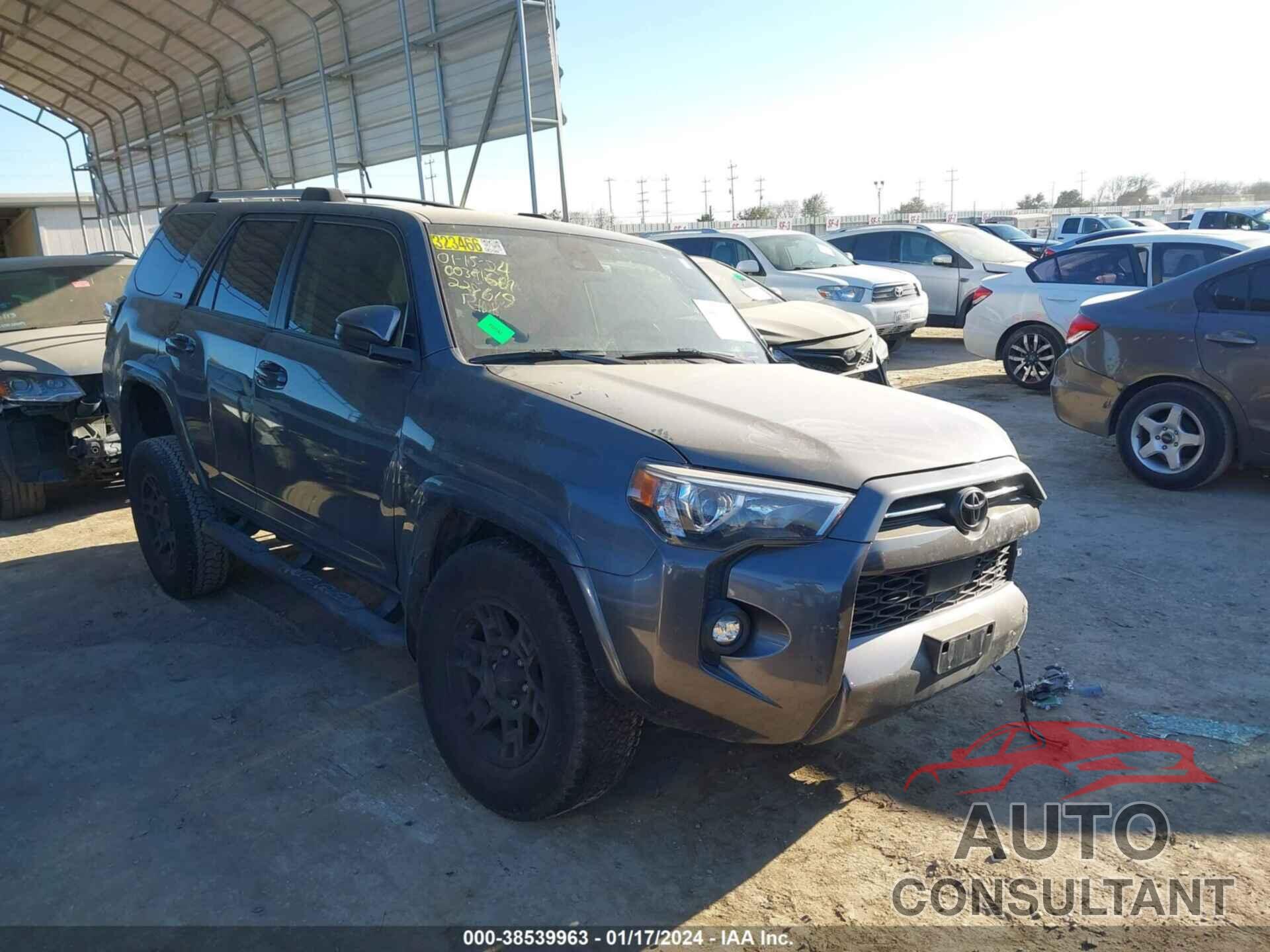 TOYOTA 4RUNNER 2021 - JTEEU5JR2M5228669