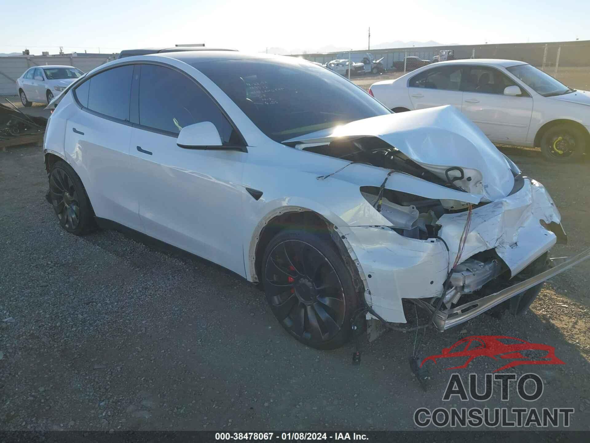 TESLA MODEL Y 2022 - 7SAYGDEF9NF551106