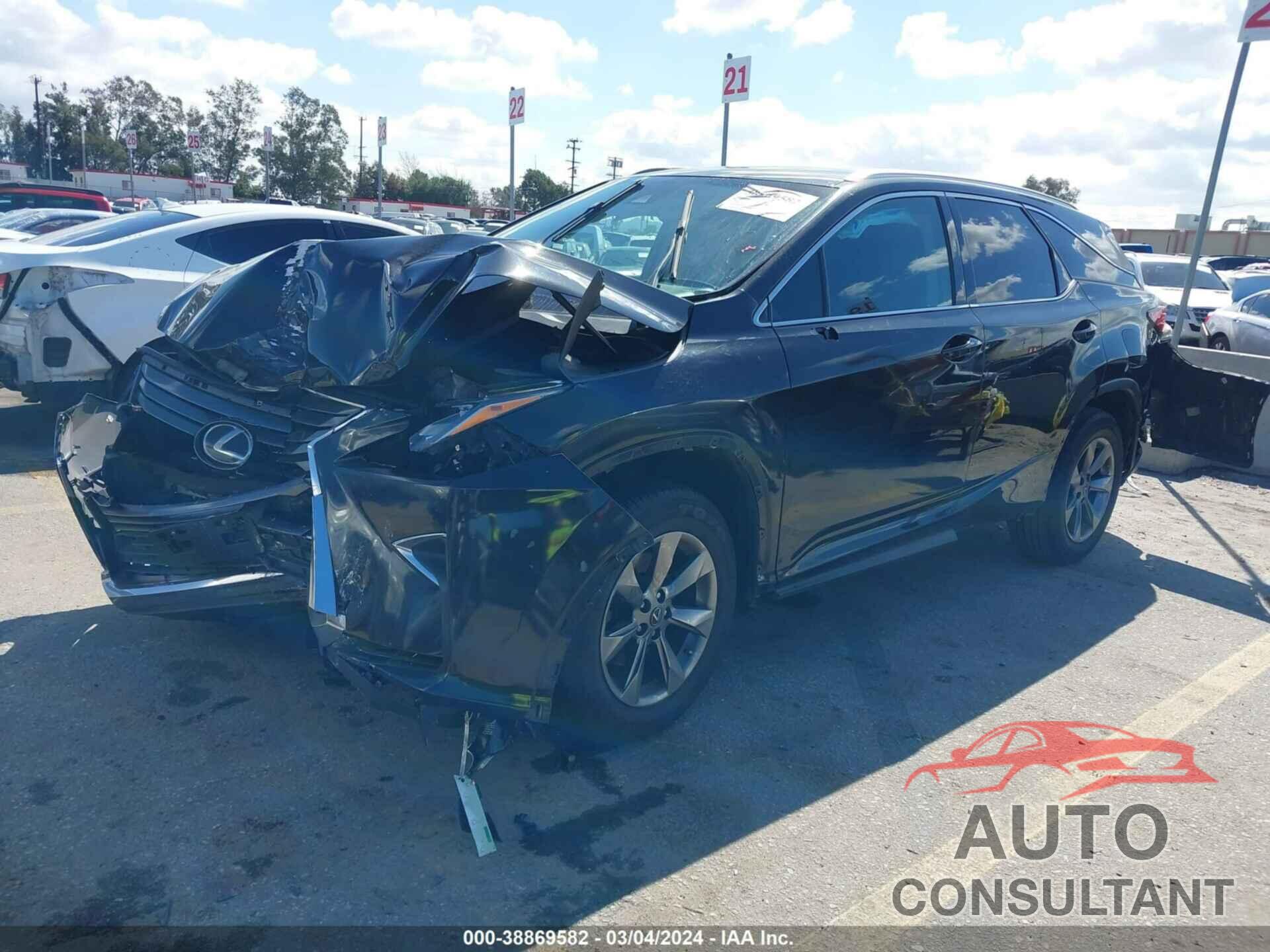 LEXUS RX 2018 - JTJGZKCA5J2007839