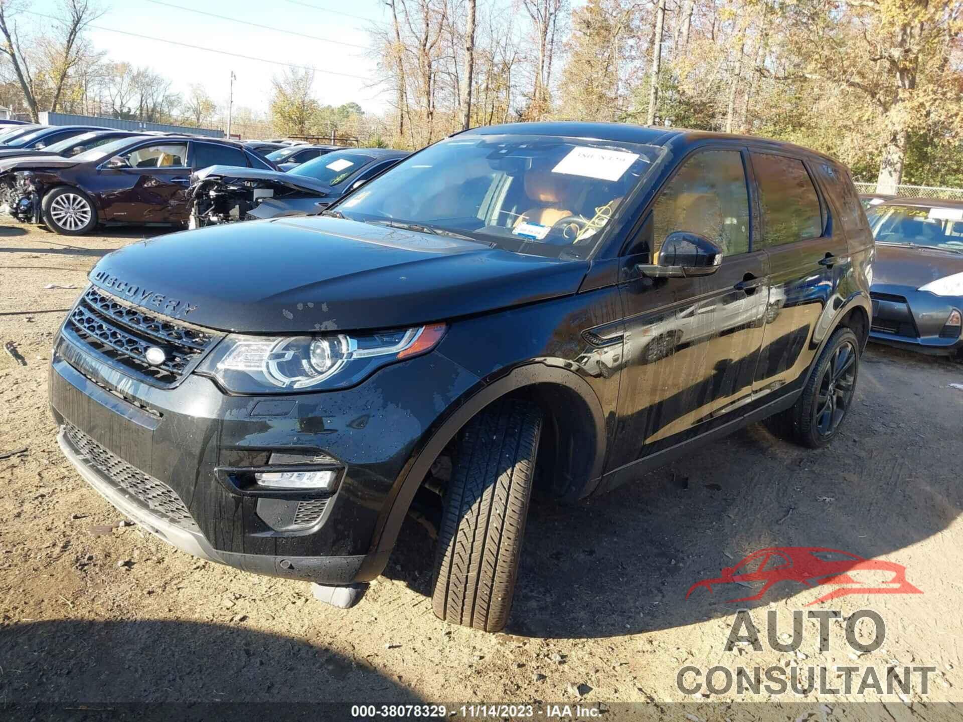 LAND ROVER DISCOVERY SPORT 2019 - SALCT2FX4KH789111