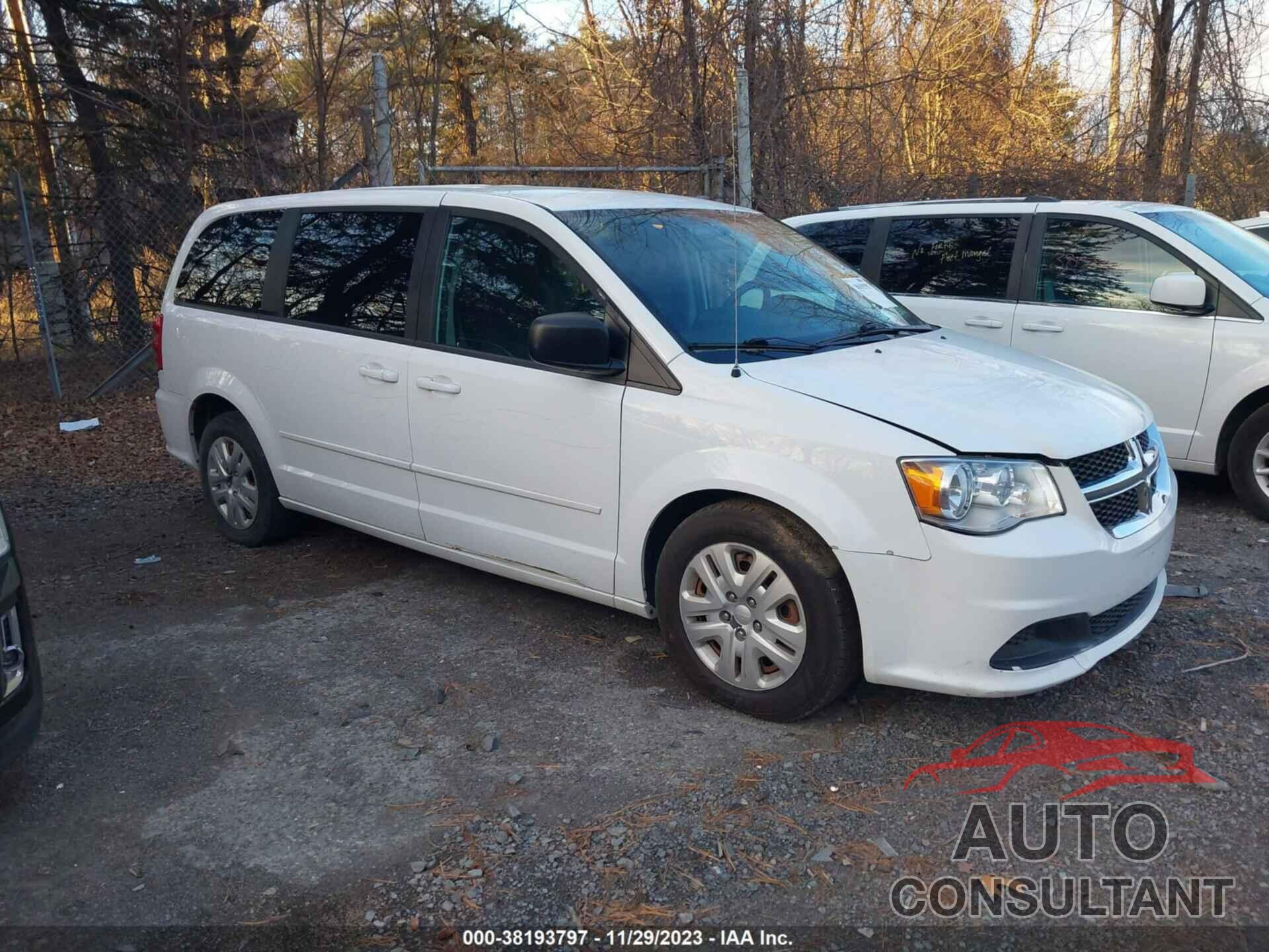 DODGE GRAND CARAVAN 2016 - 2C4RDGBG8GR321430