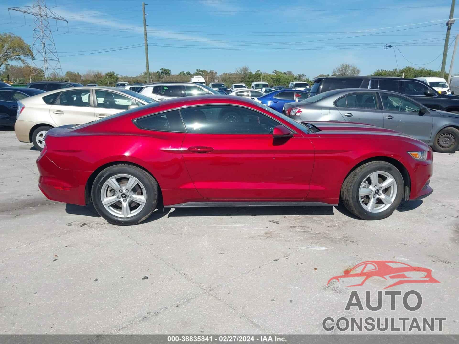 FORD MUSTANG 2016 - 1FA6P8AM1G5301949