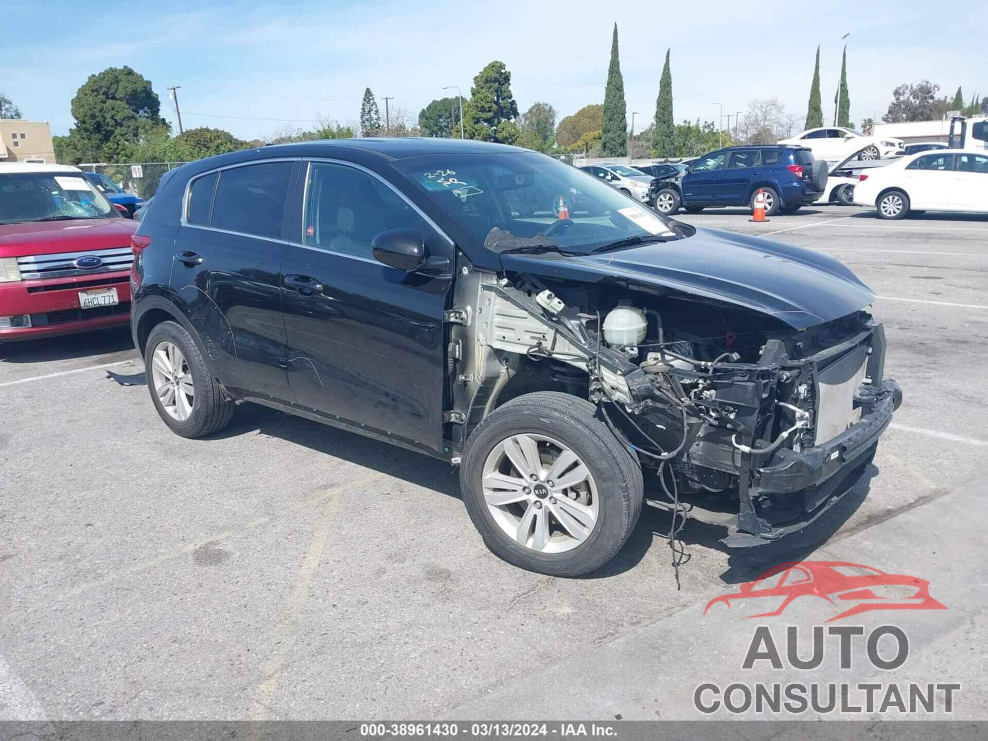 KIA SPORTAGE 2018 - KNDPM3ACXJ7423156