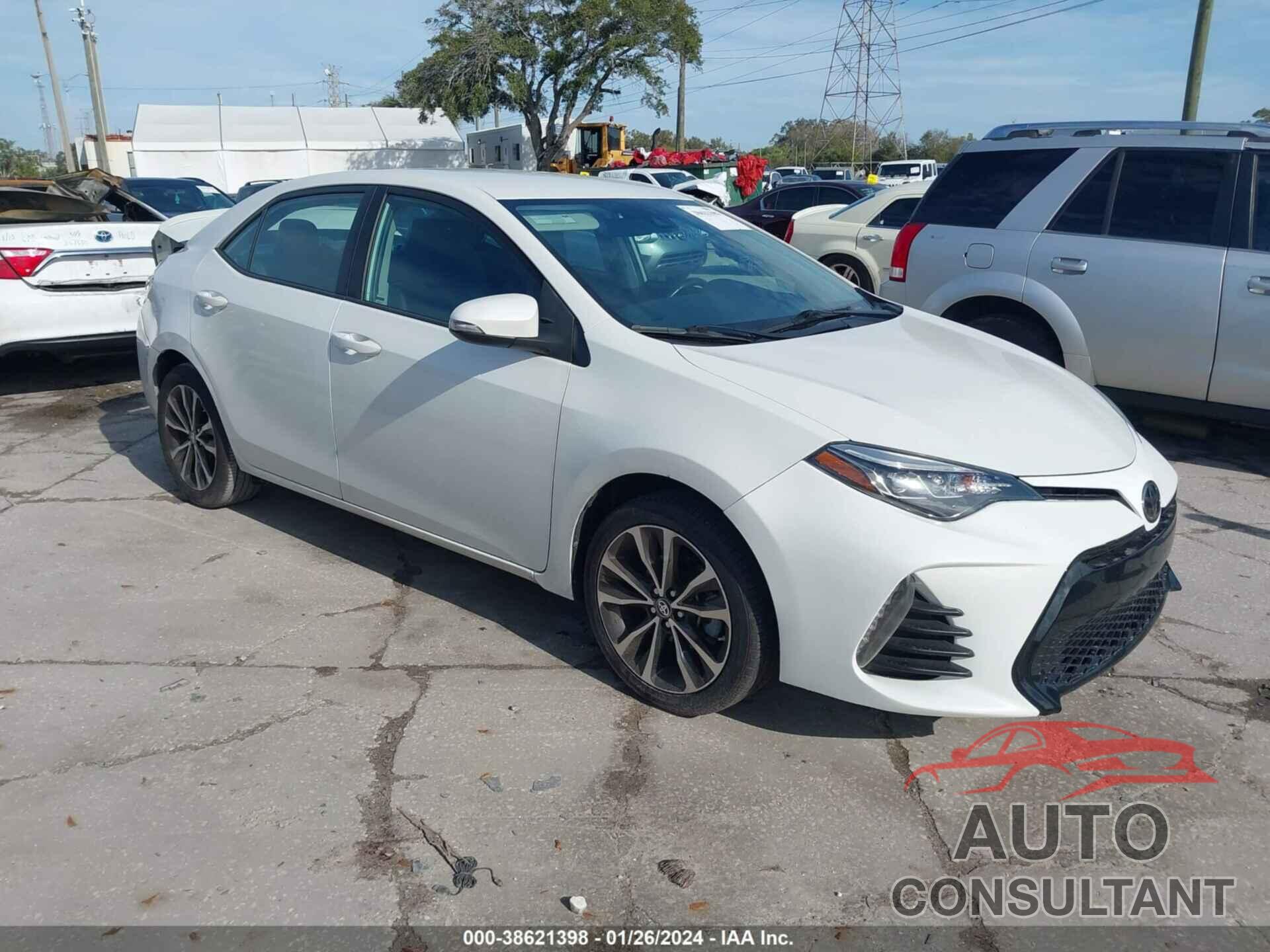 TOYOTA COROLLA 2019 - 5YFBURHE5KP864200