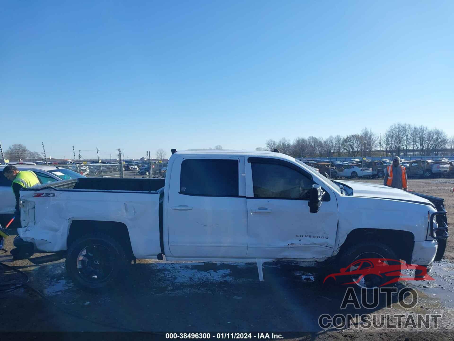 CHEVROLET SILVERADO 2018 - 3GCUKREC6JG378727