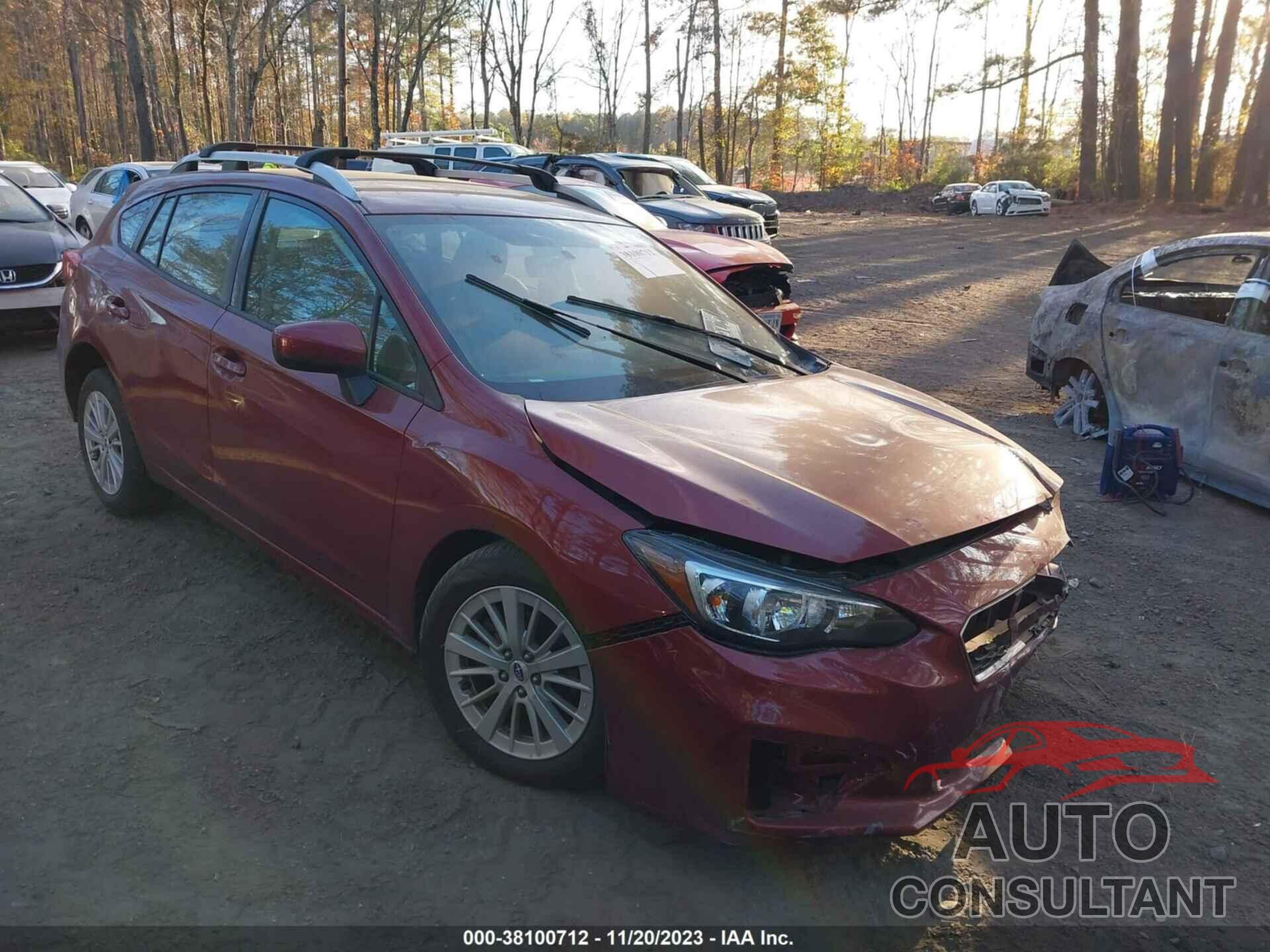 SUBARU IMPREZA 2017 - 4S3GTAB64H3749939