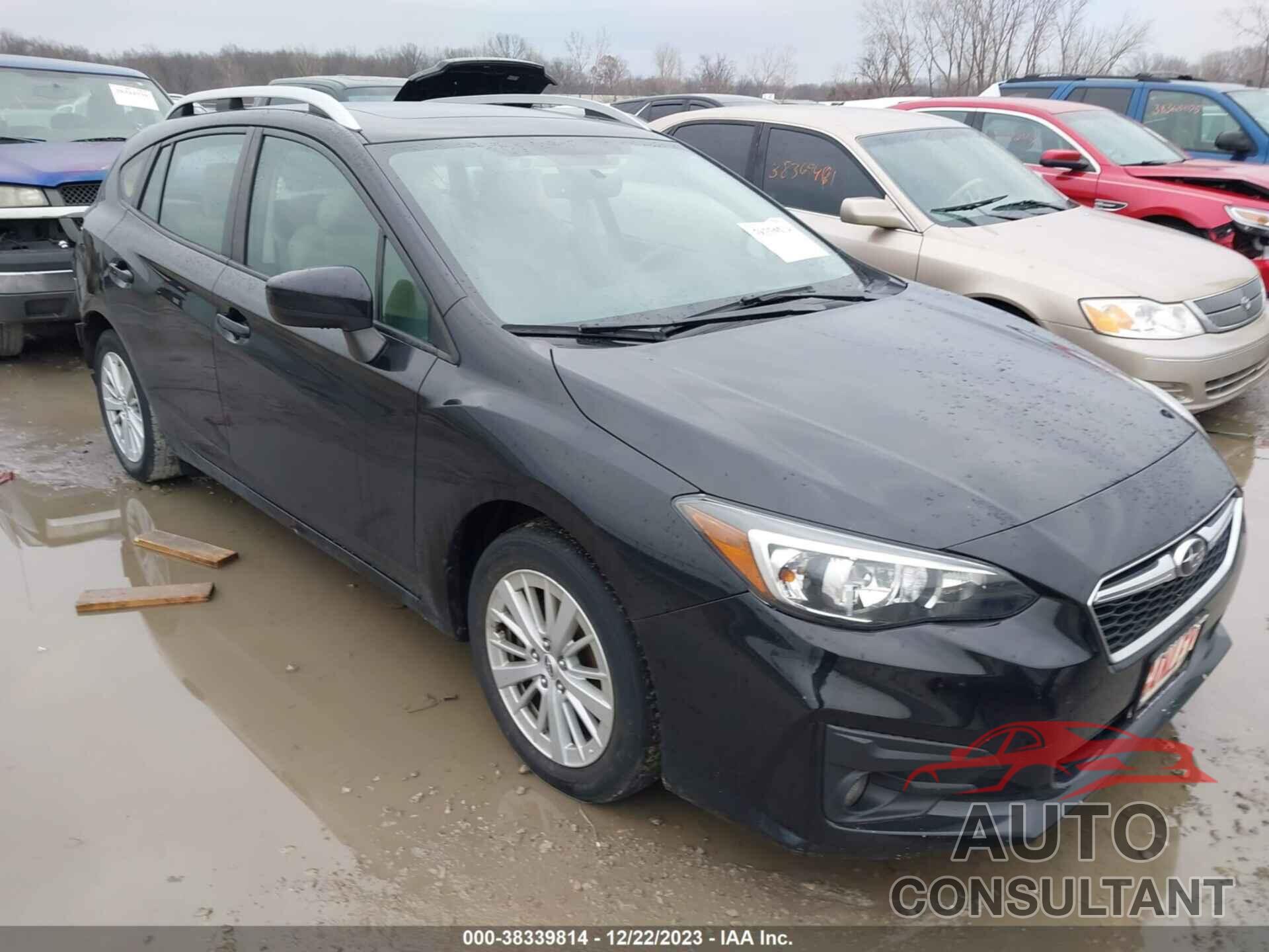 SUBARU IMPREZA 2018 - 4S3GTAD60J3727262