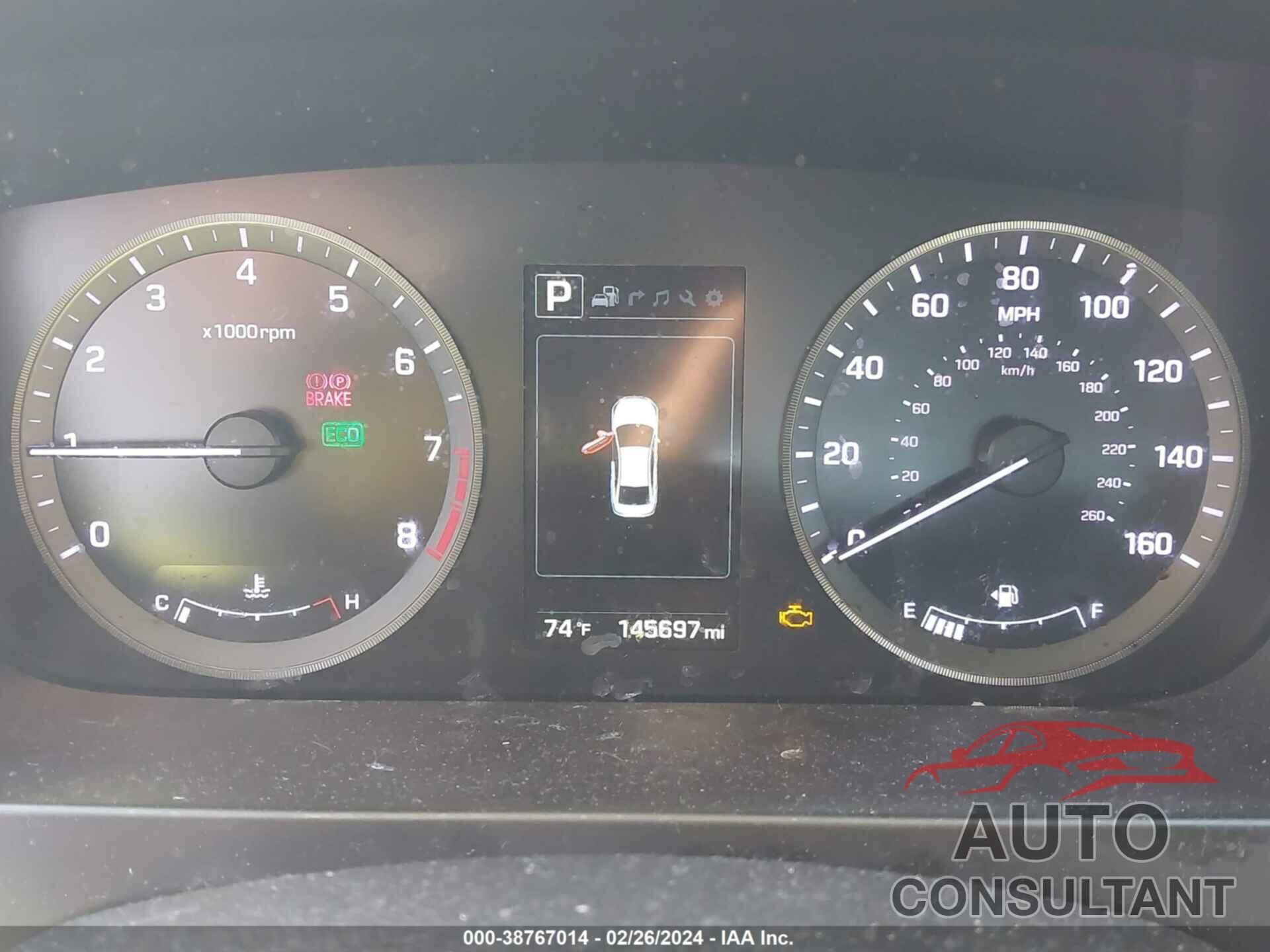 HYUNDAI SONATA 2016 - 5NPE34AF3GH271879