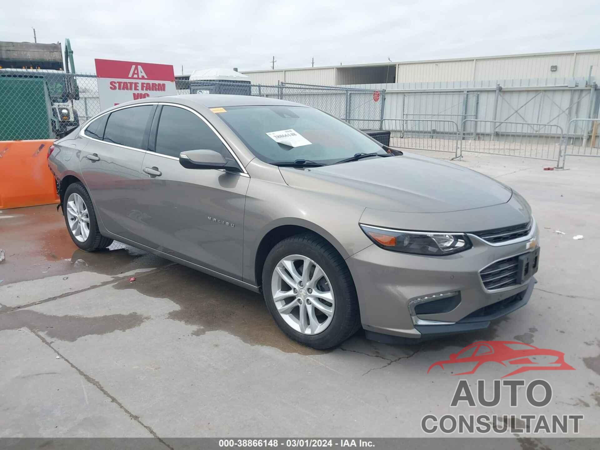 CHEVROLET MALIBU 2017 - 1G1ZE5ST0HF135378