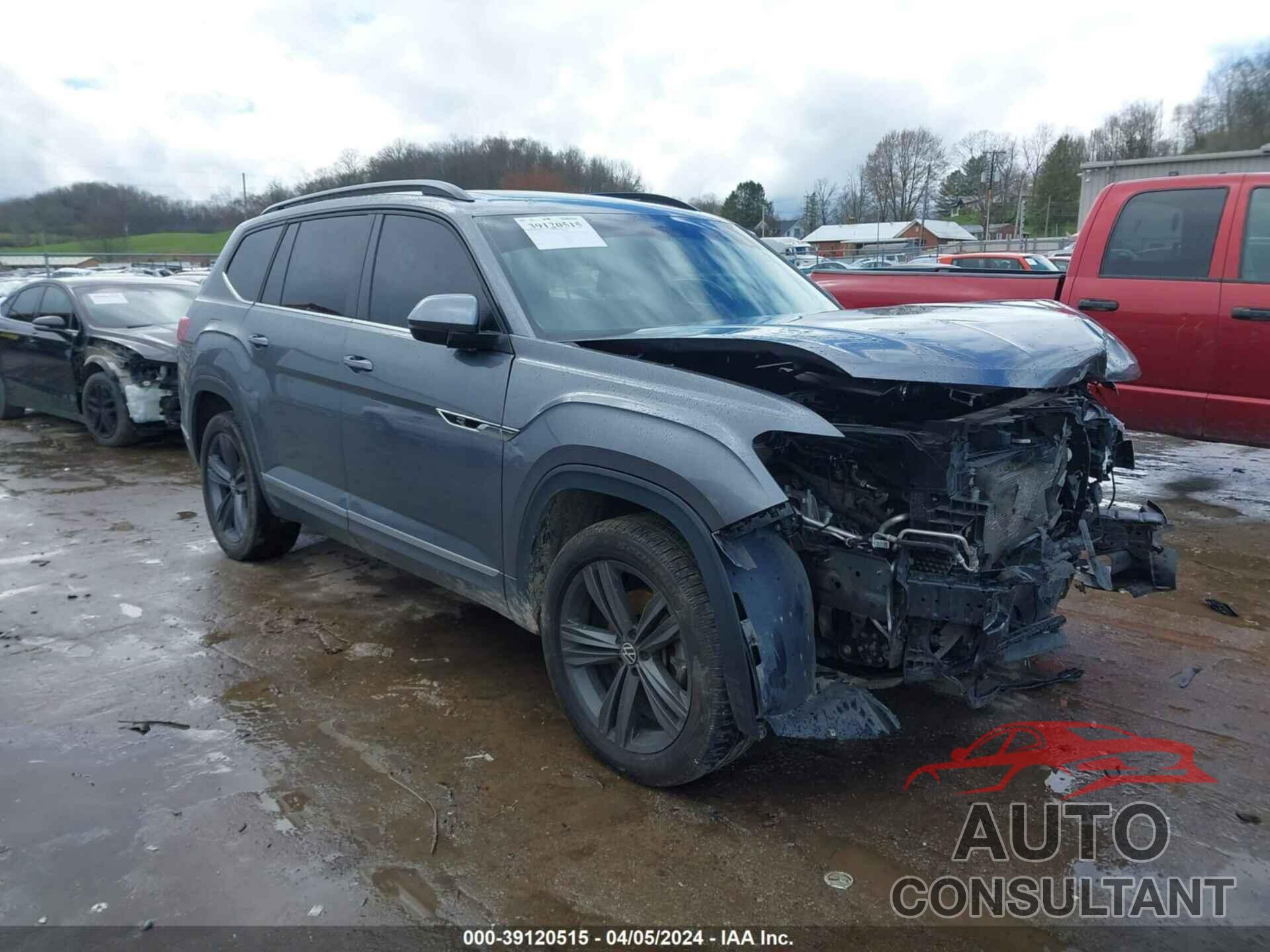 VOLKSWAGEN ATLAS 2021 - 1V2RR2CA1MC522006