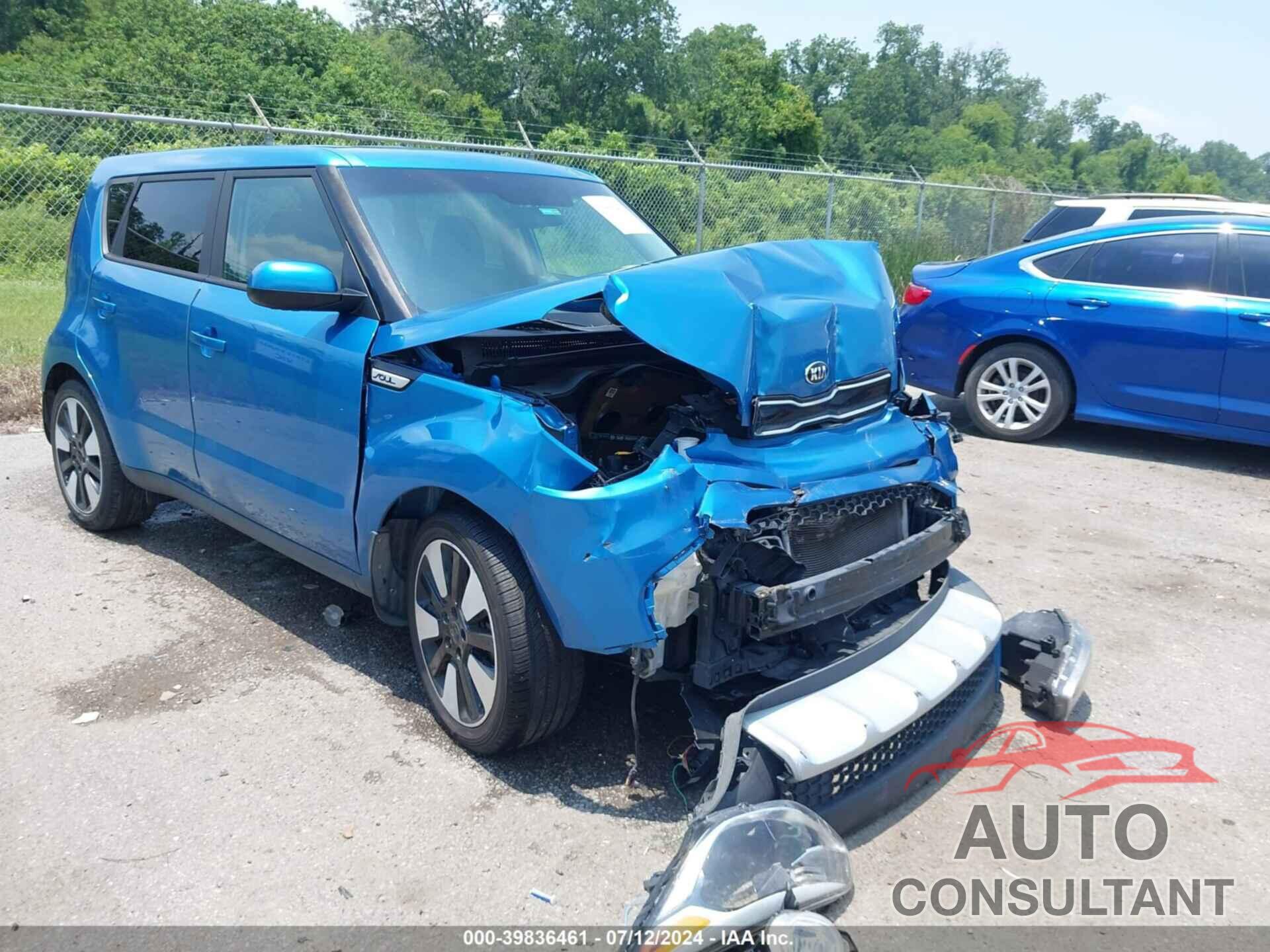 KIA SOUL 2017 - KNDJP3A56H7447771