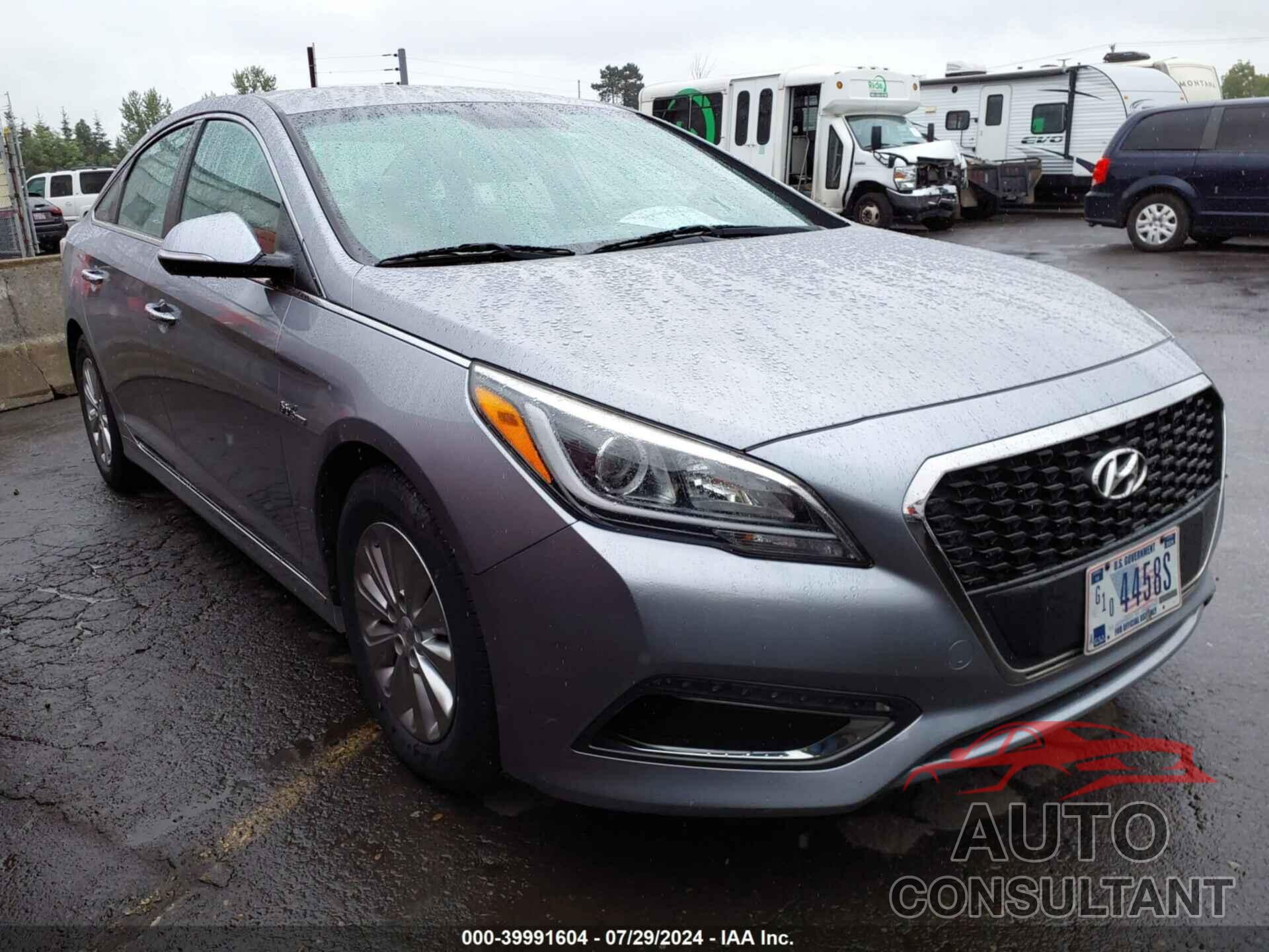 HYUNDAI SONATA HYBRID 2016 - KMHE24L16GA037503