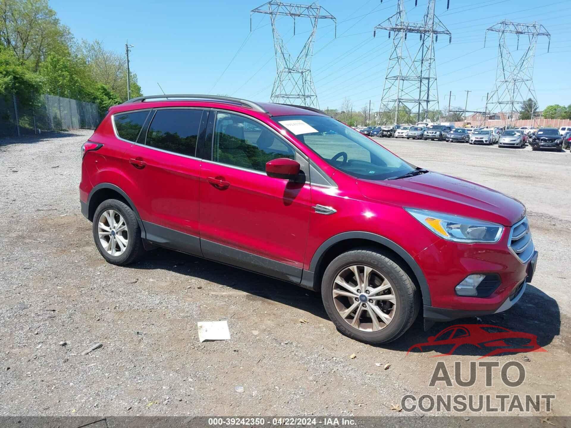 FORD ESCAPE 2018 - 1FMCU9G92JUC41459