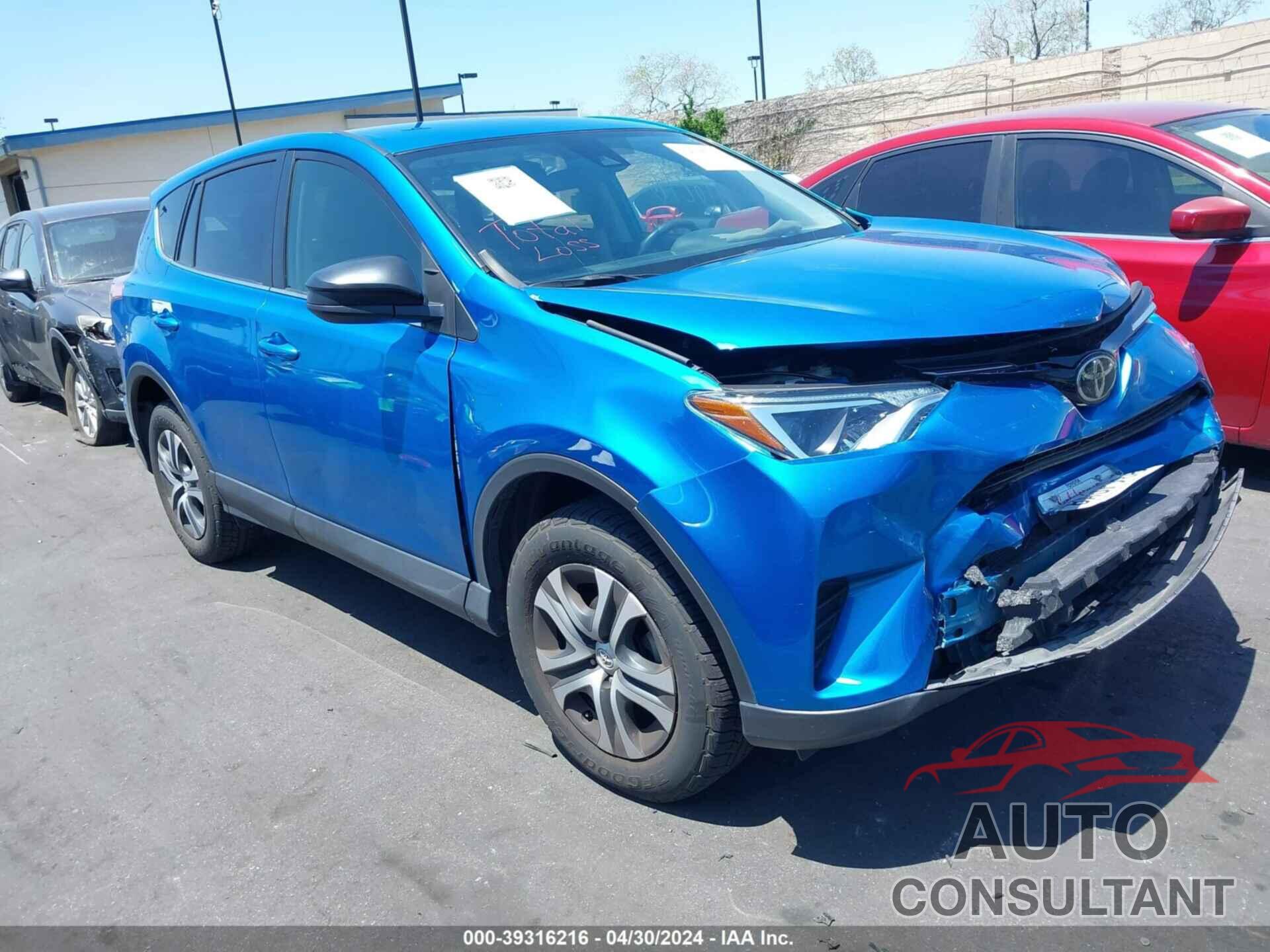 TOYOTA RAV4 2017 - JTMZFREV7HJ141748