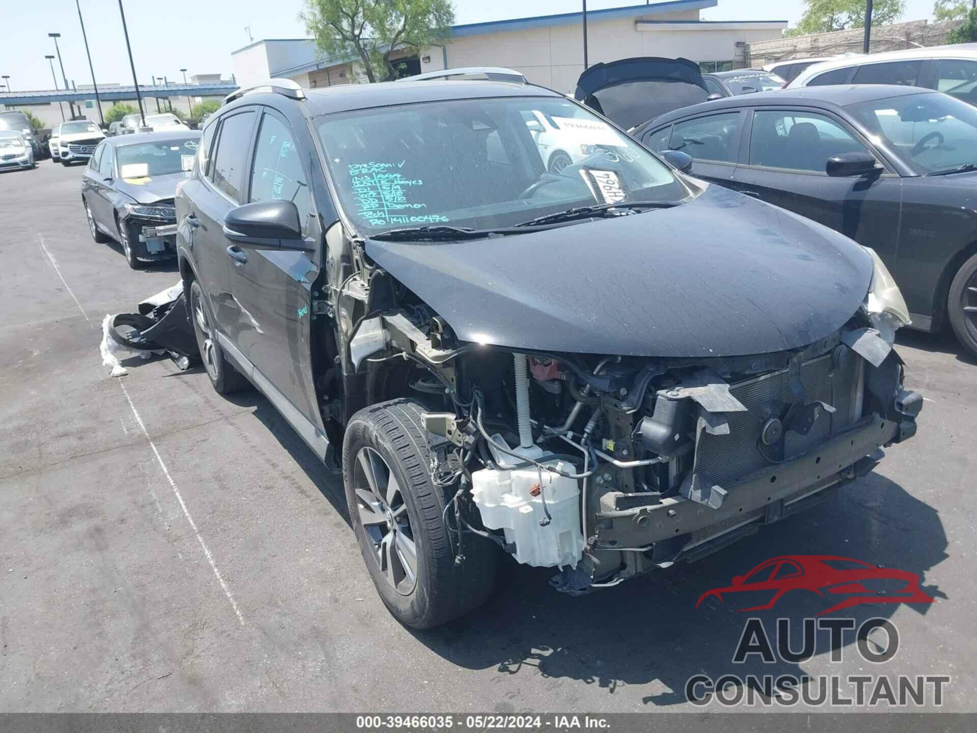 TOYOTA RAV4 2018 - 2T3RFREV8JW704085