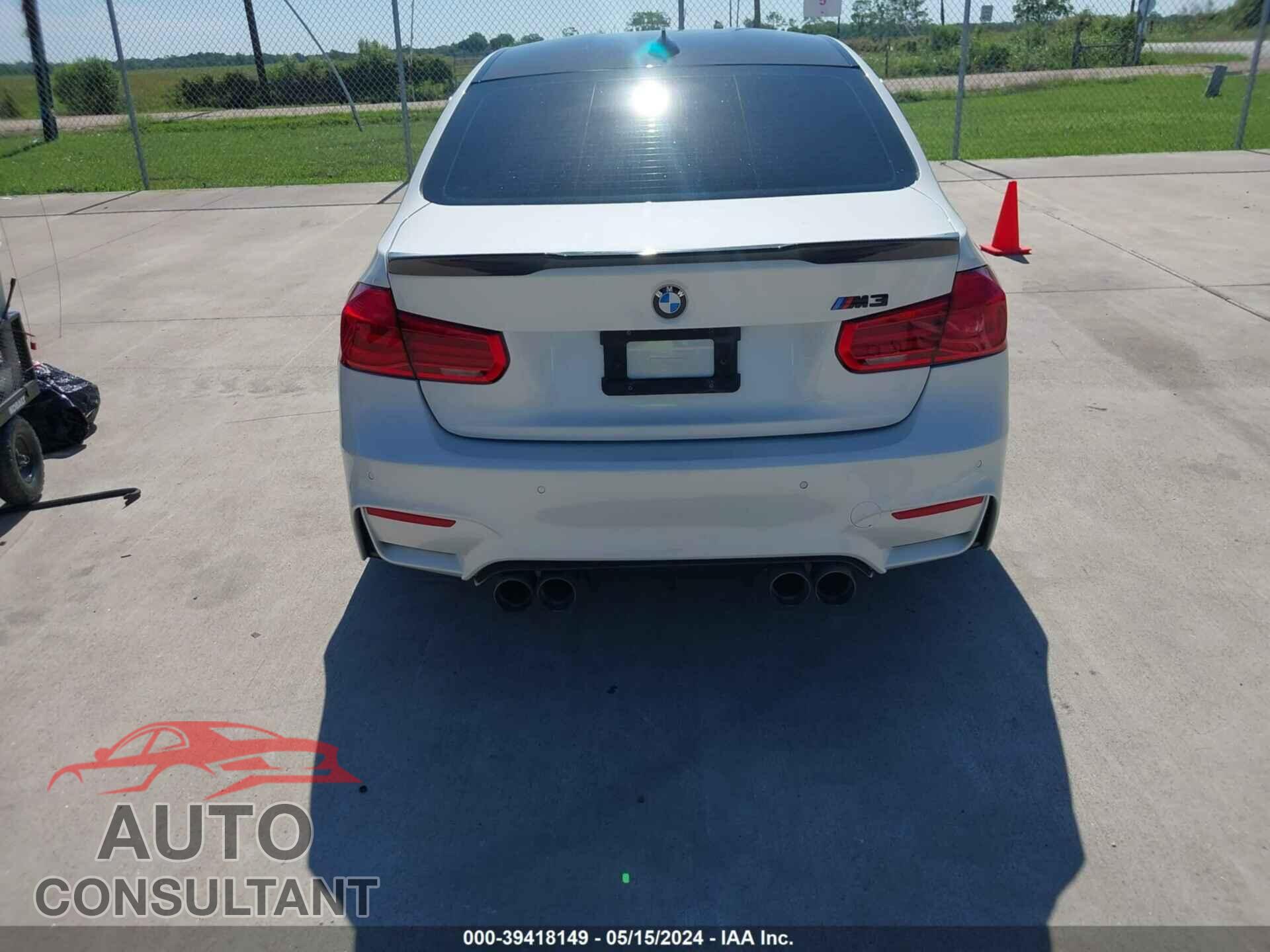 BMW M3 2016 - WBS8M9C55G5D31412
