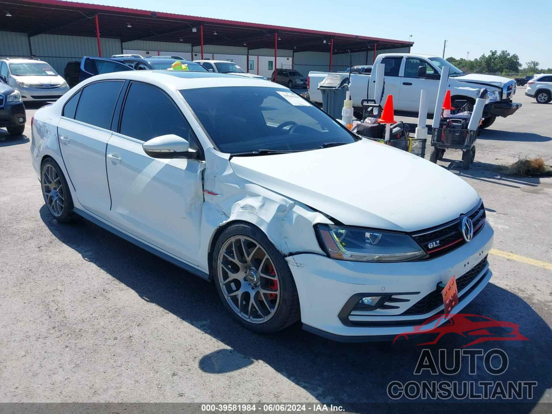 VOLKSWAGEN JETTA 2017 - 3VW5T7AJ2HM277719