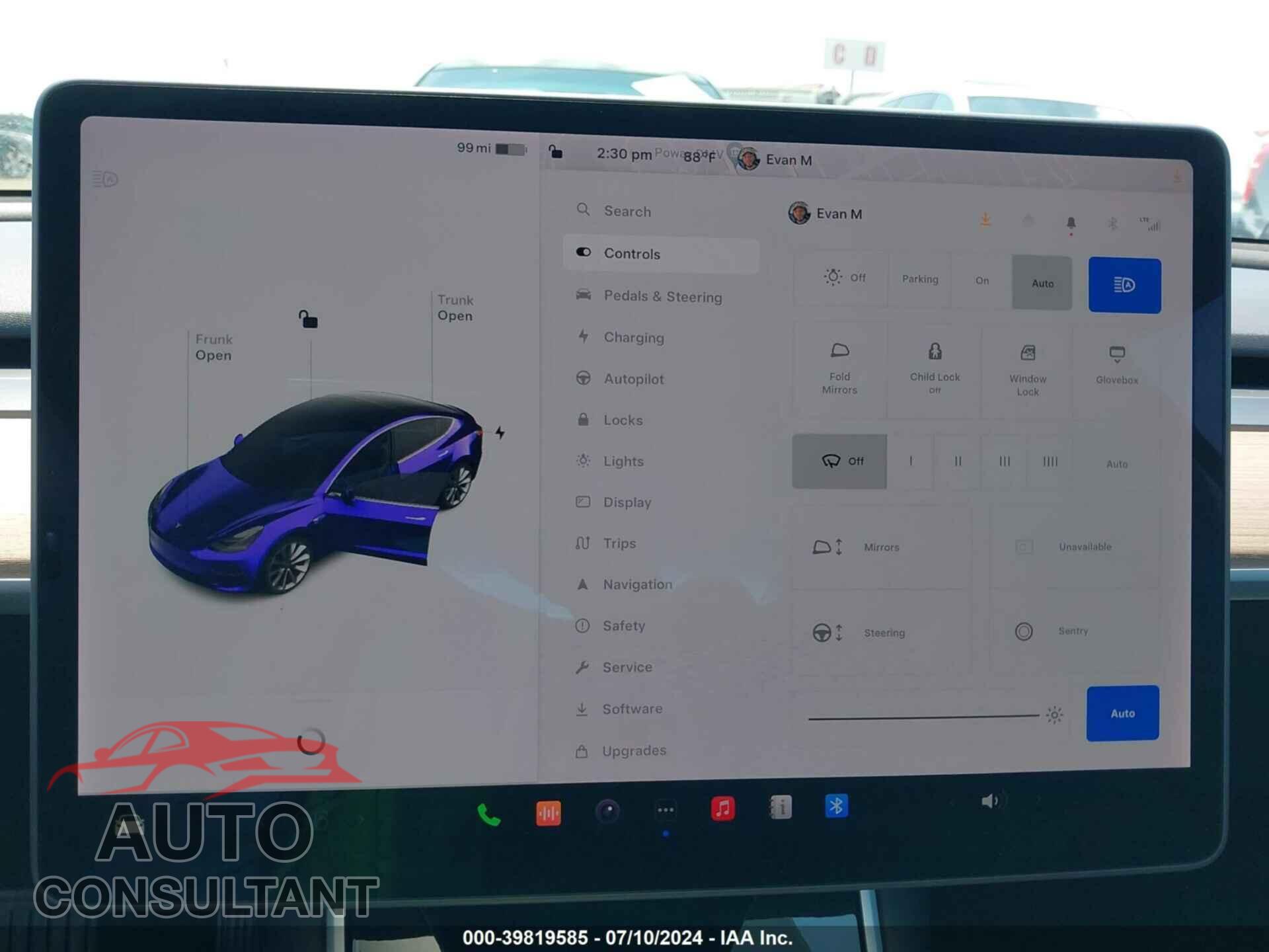 TESLA MODEL 3 2020 - 5YJ3E1EA3LF785741