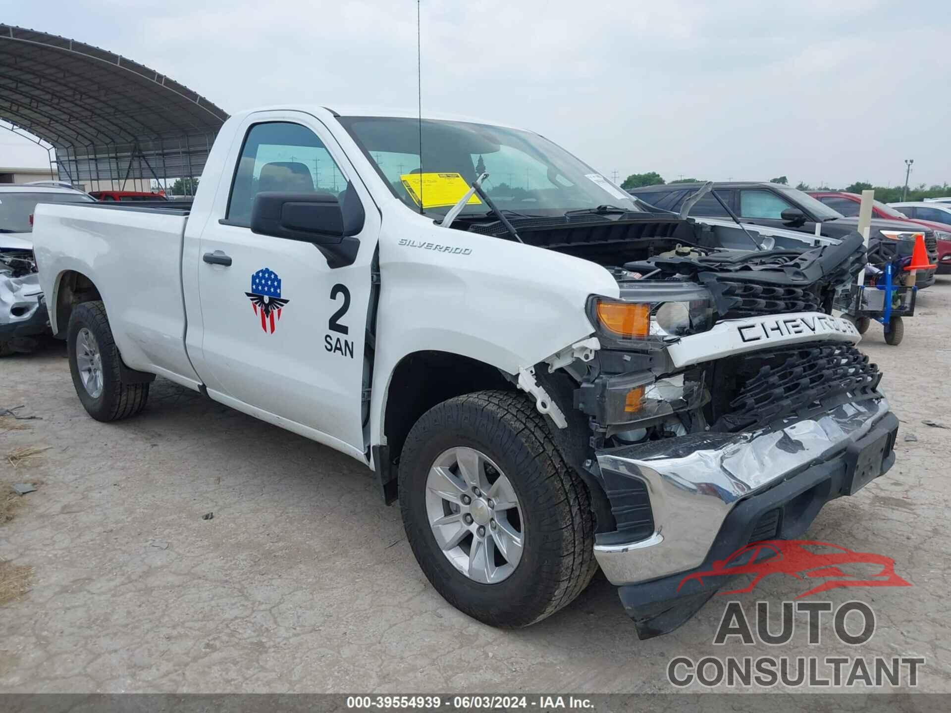 CHEVROLET SILVERADO 1500 2021 - 3GCNWAEF1MG446392