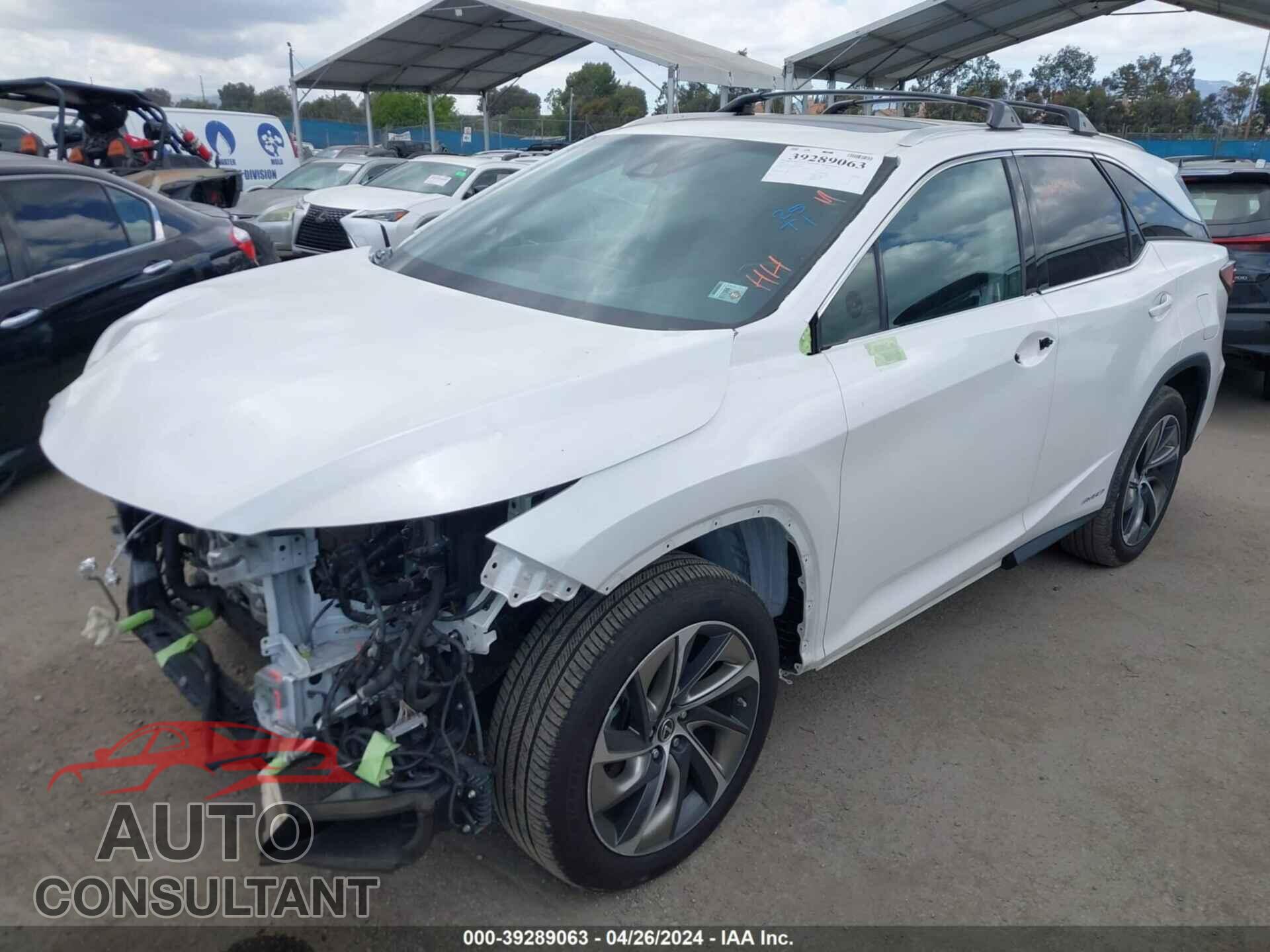 LEXUS RX 2018 - JTJDGKCA6J2000830