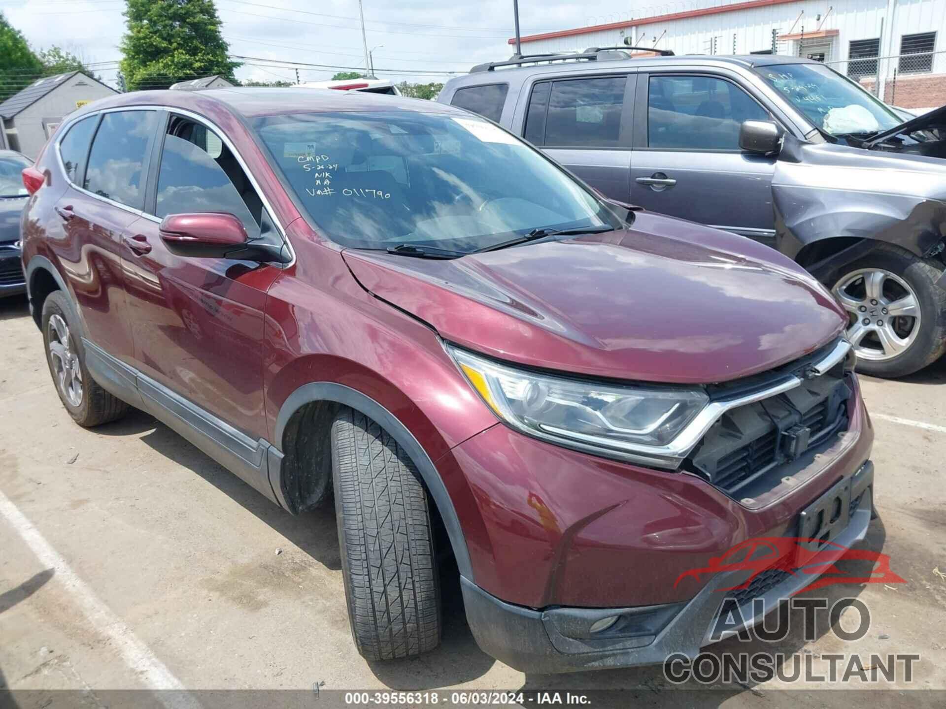 HONDA CR-V 2018 - 7FARW2H85JE011790