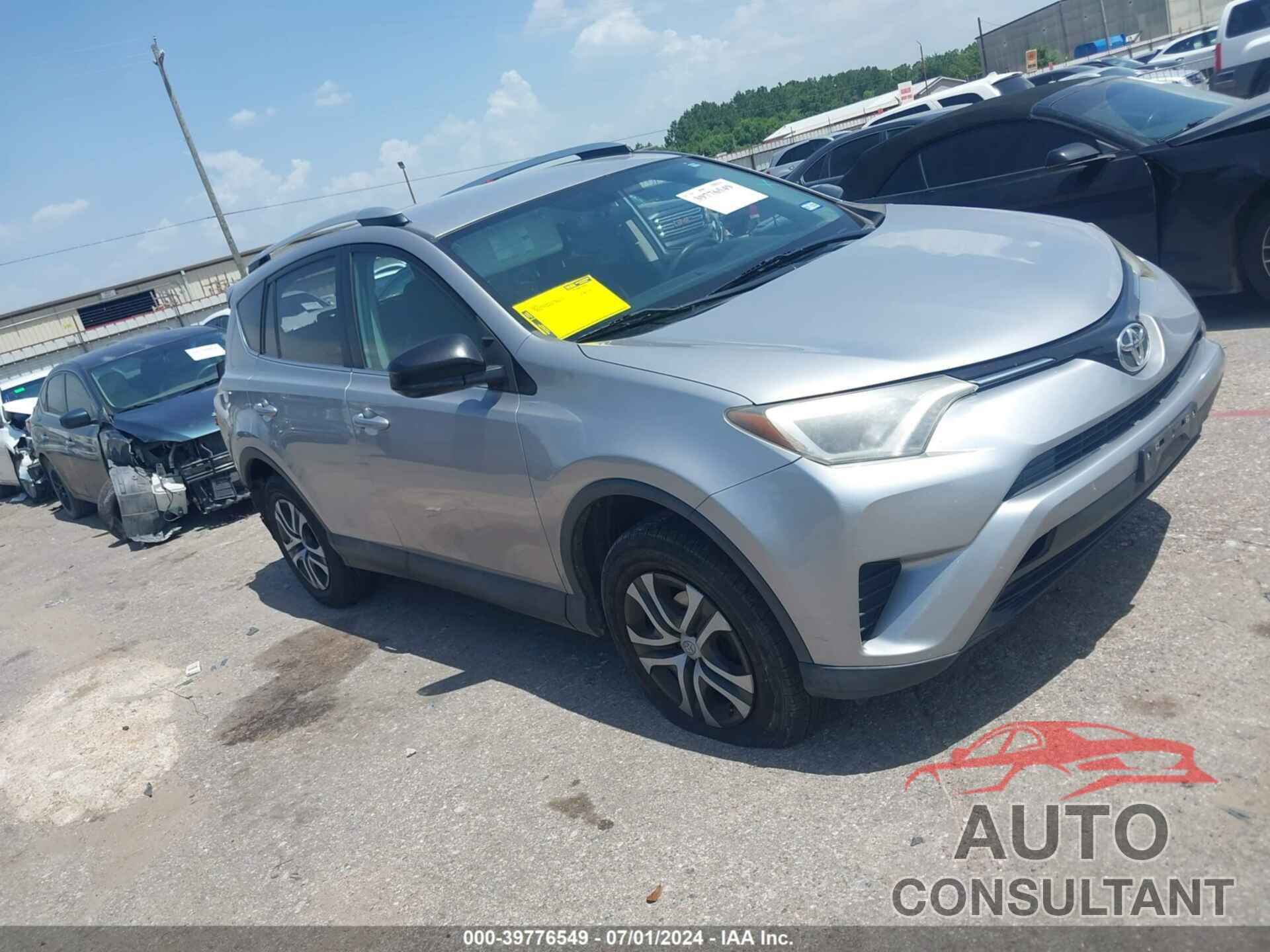 TOYOTA RAV4 2016 - 2T3ZFREV2GW253356