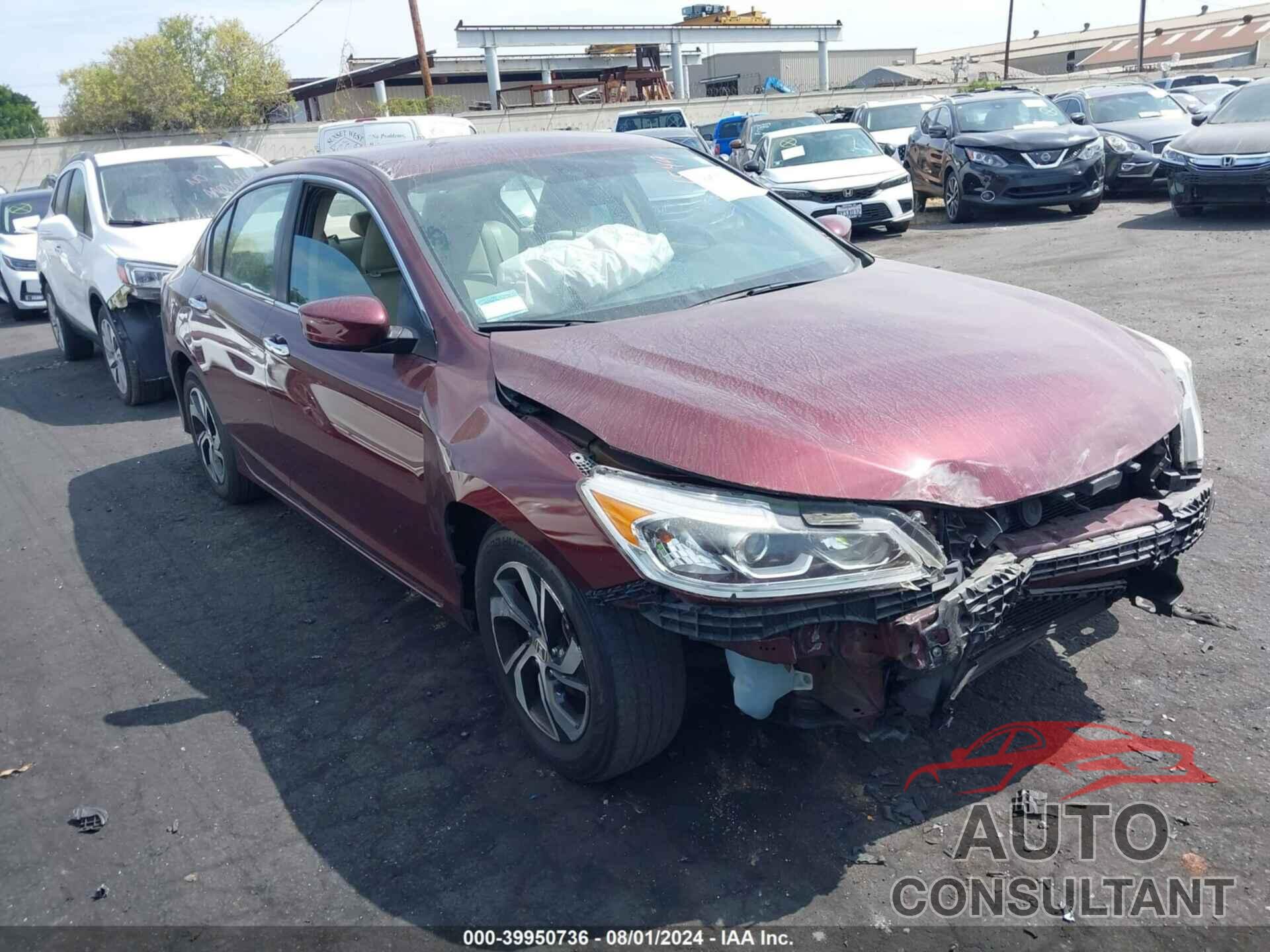 HONDA ACCORD 2016 - 1HGCR2F36GA241549