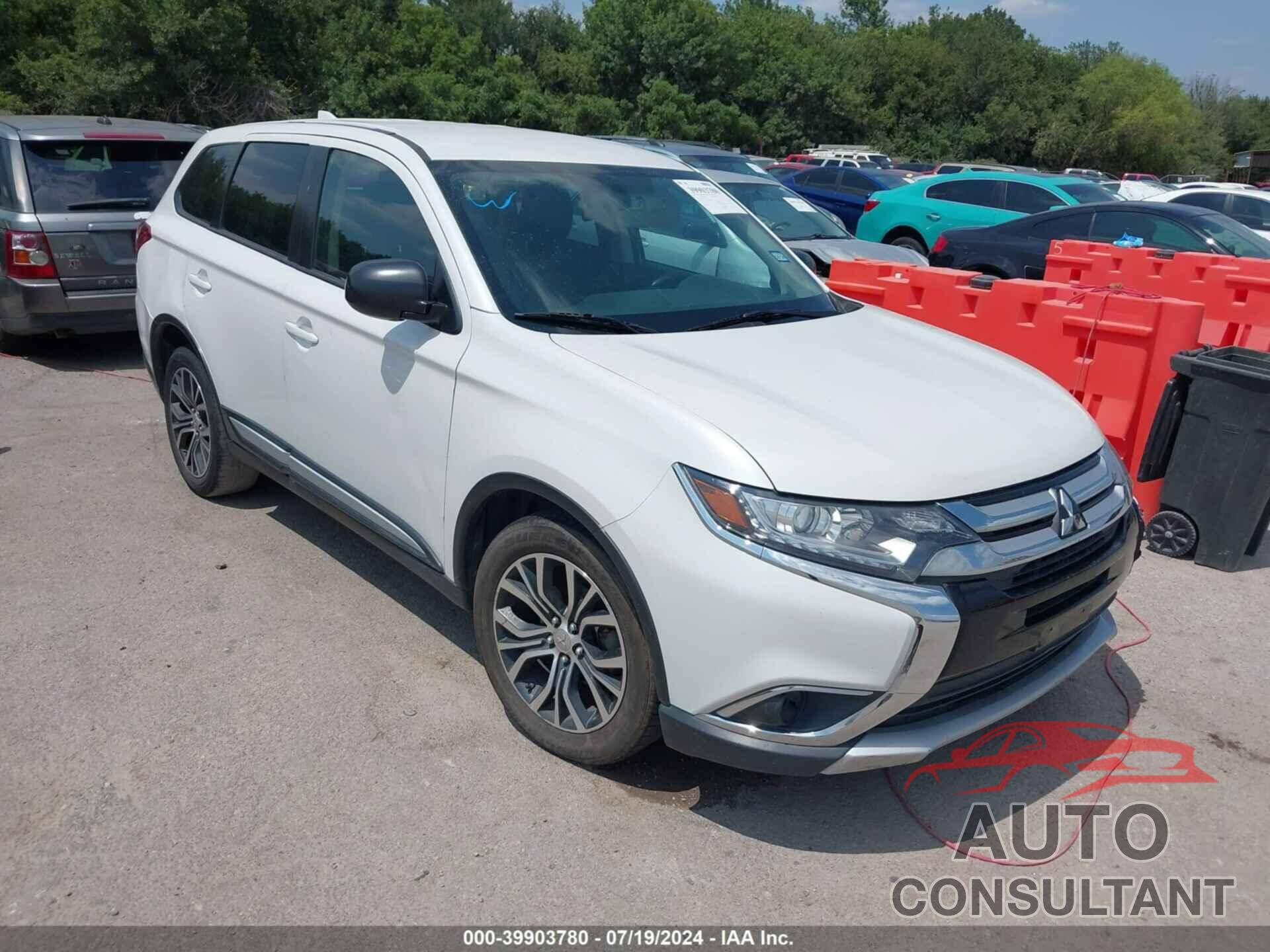 MITSUBISHI OUTLANDER 2017 - JA4AZ2A36HZ033326