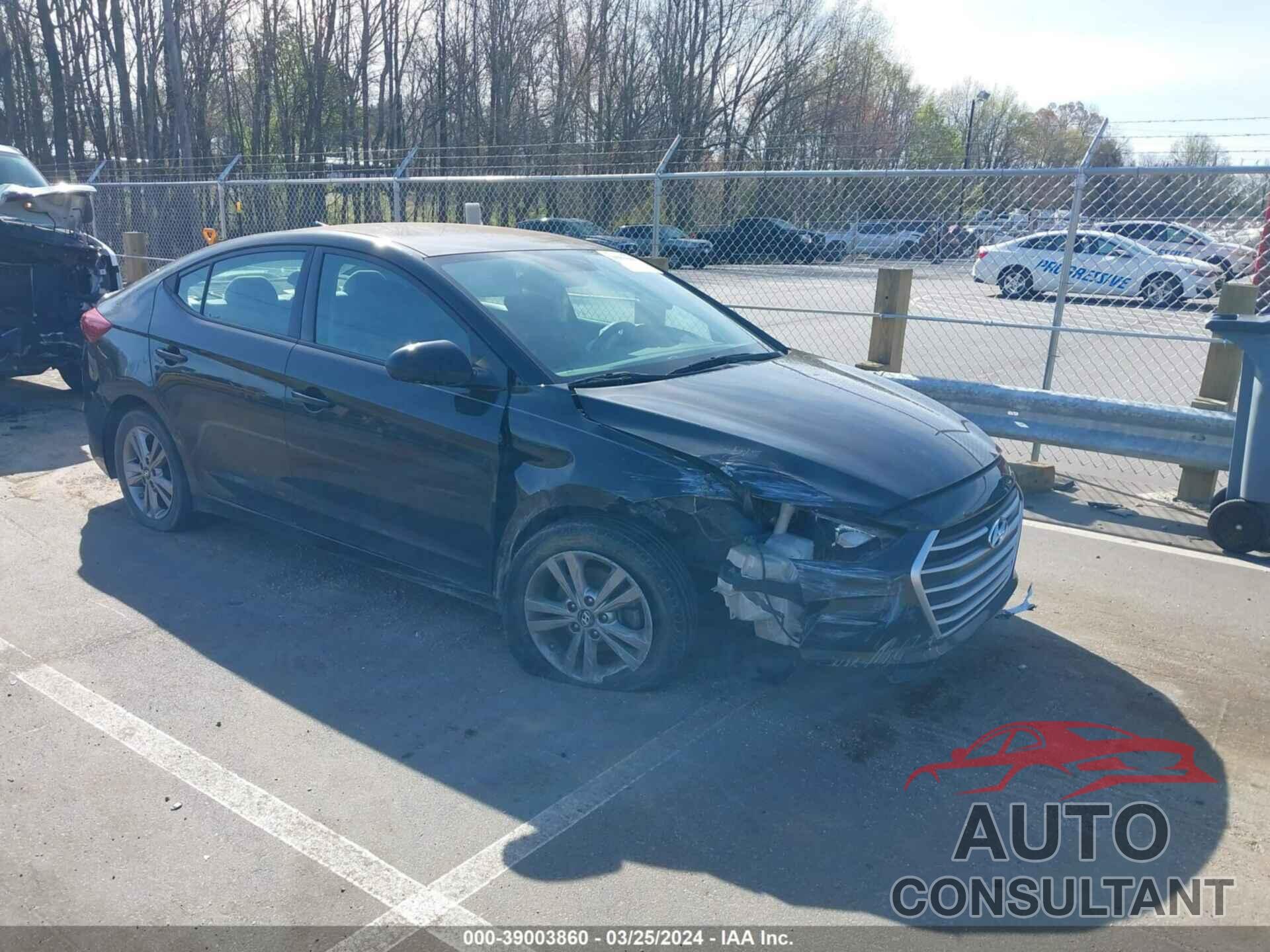 HYUNDAI ELANTRA 2017 - 5NPD84LF8HH024854