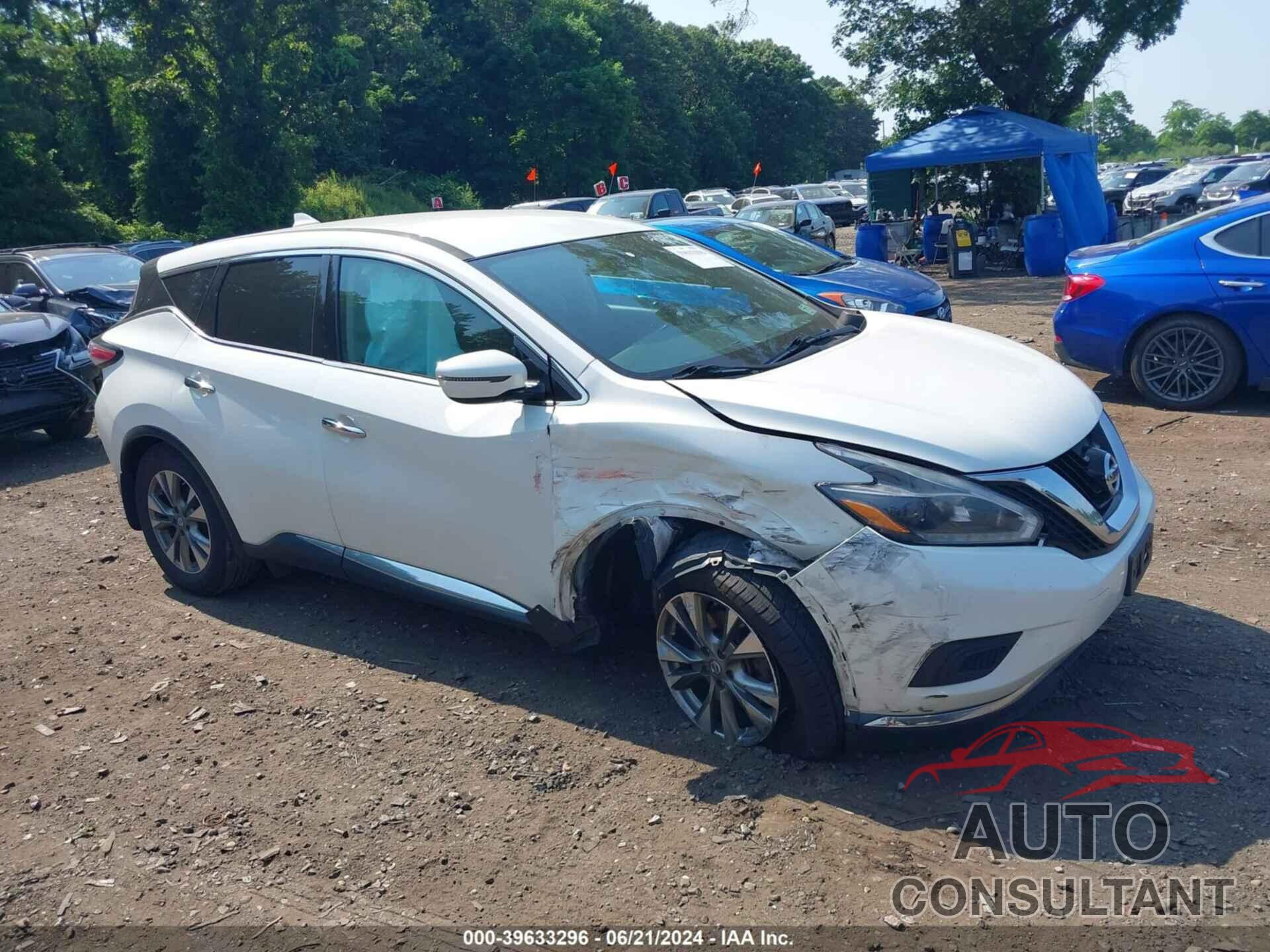 NISSAN MURANO 2018 - 5N1AZ2MH3JN153414