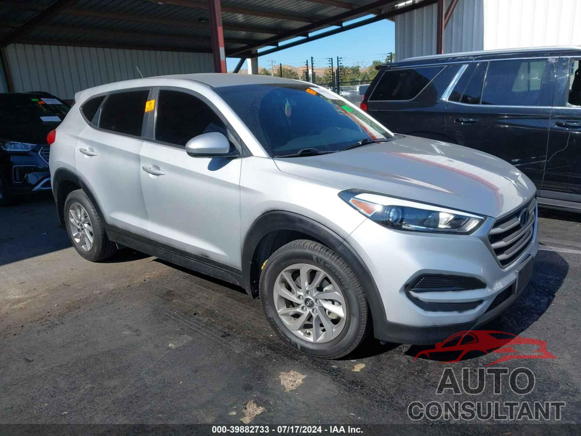 HYUNDAI TUCSON 2018 - KM8J23A49JU814297