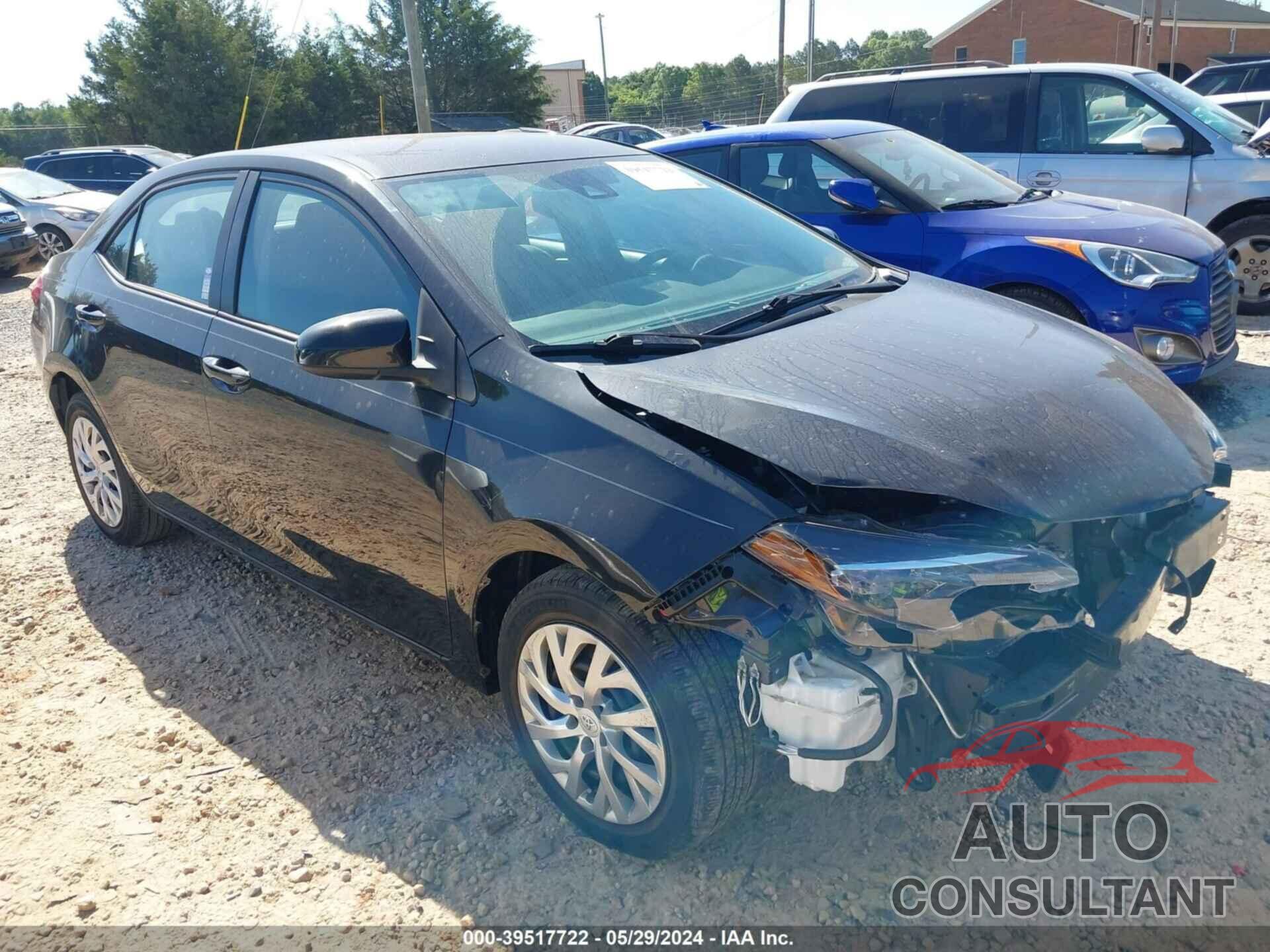 TOYOTA COROLLA 2019 - 2T1BURHE6KC177873