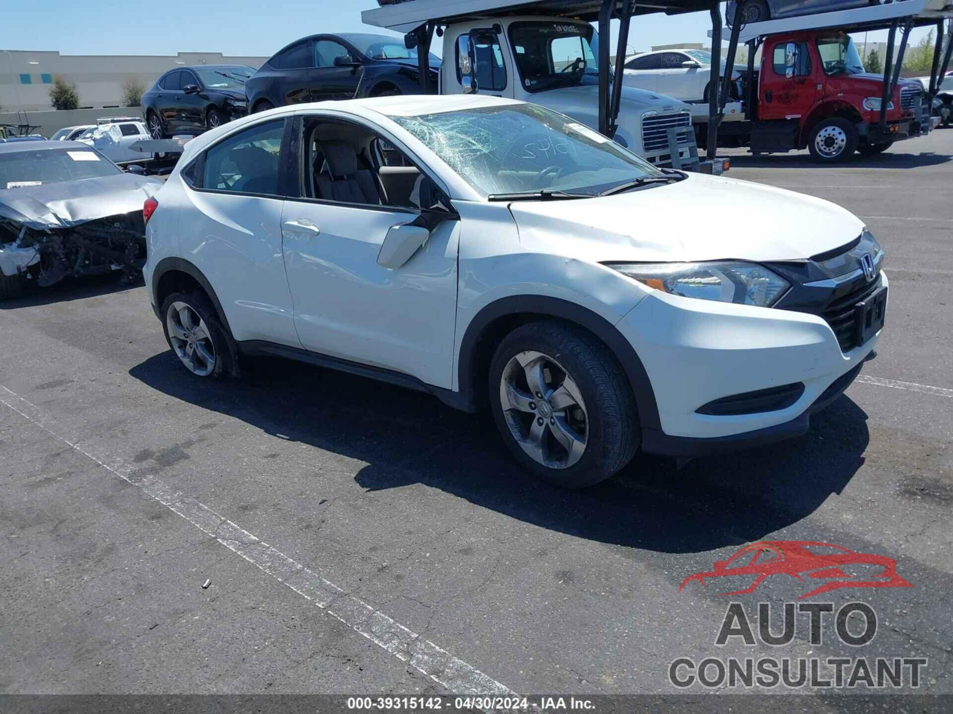 HONDA HR-V 2017 - 3CZRU5H31HM724578