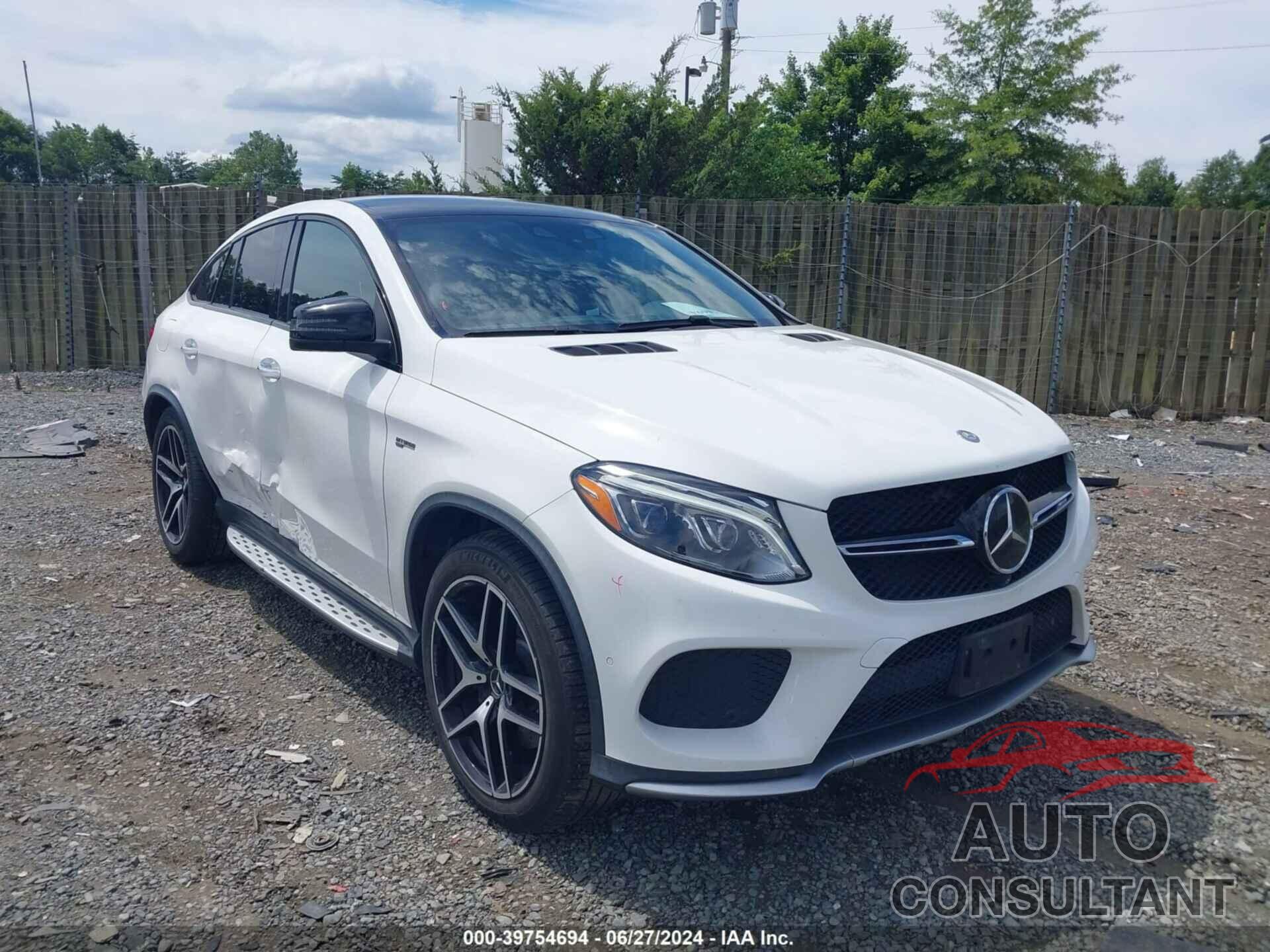 MERCEDES-BENZ AMG GLE 43 COUPE 2017 - 4JGED6EBXHA067004