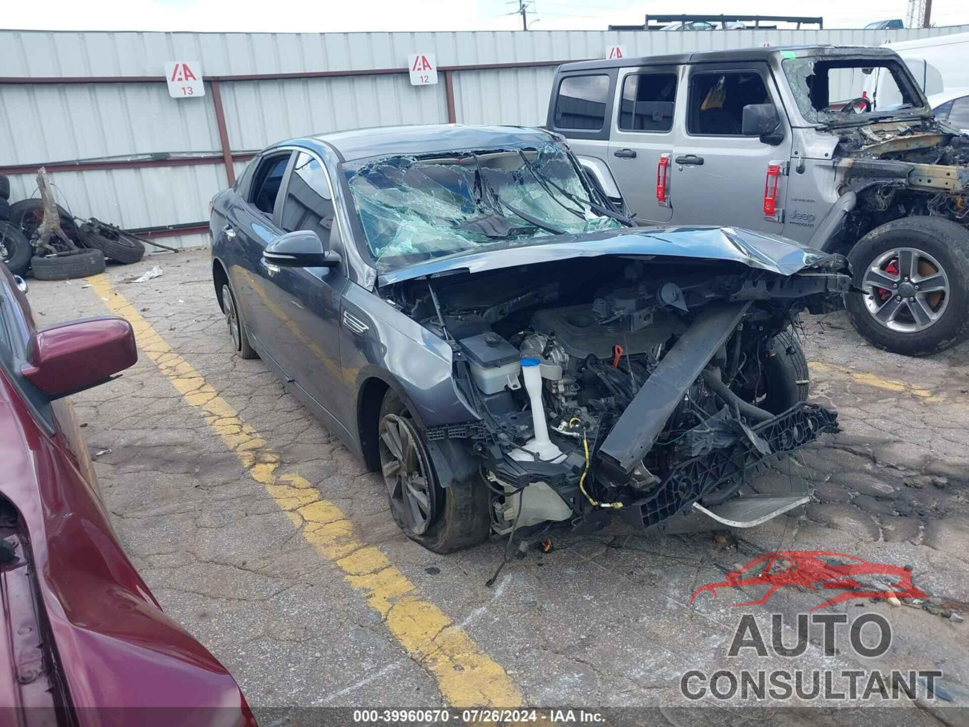 KIA OPTIMA 2020 - 5XXGT4L36LG383335