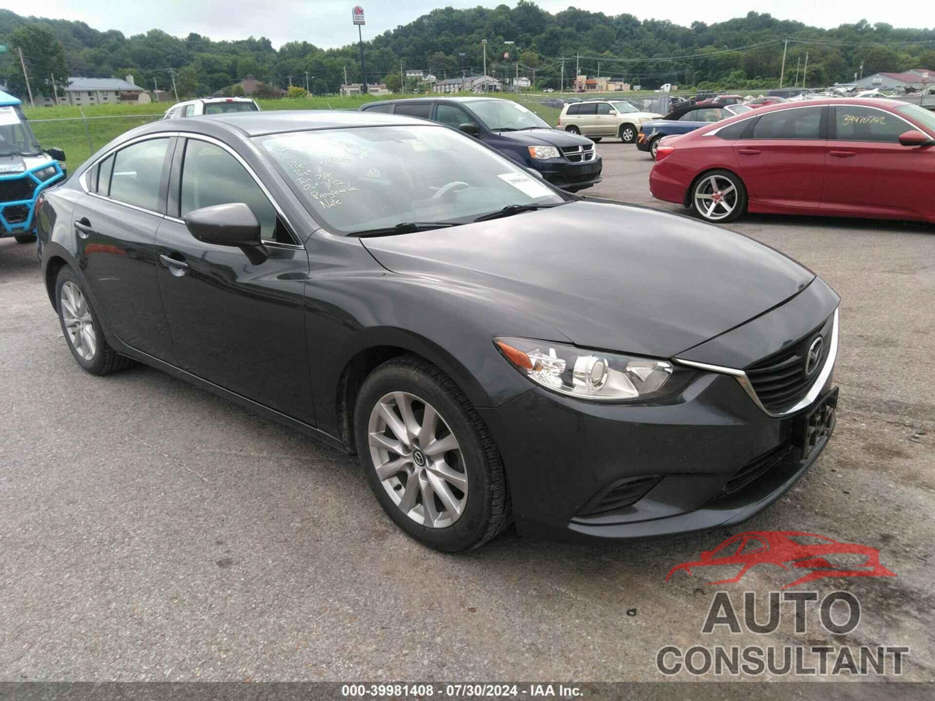 MAZDA MAZDA6 2016 - JM1GJ1U58G1411660