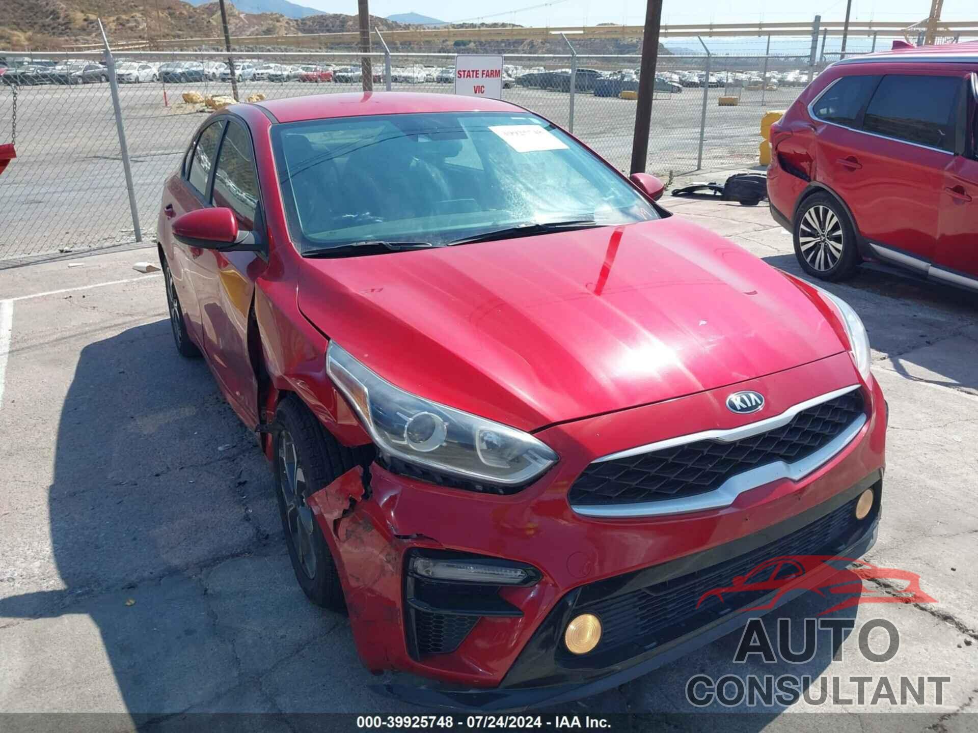 KIA FORTE 2021 - 3KPF24AD0ME284210