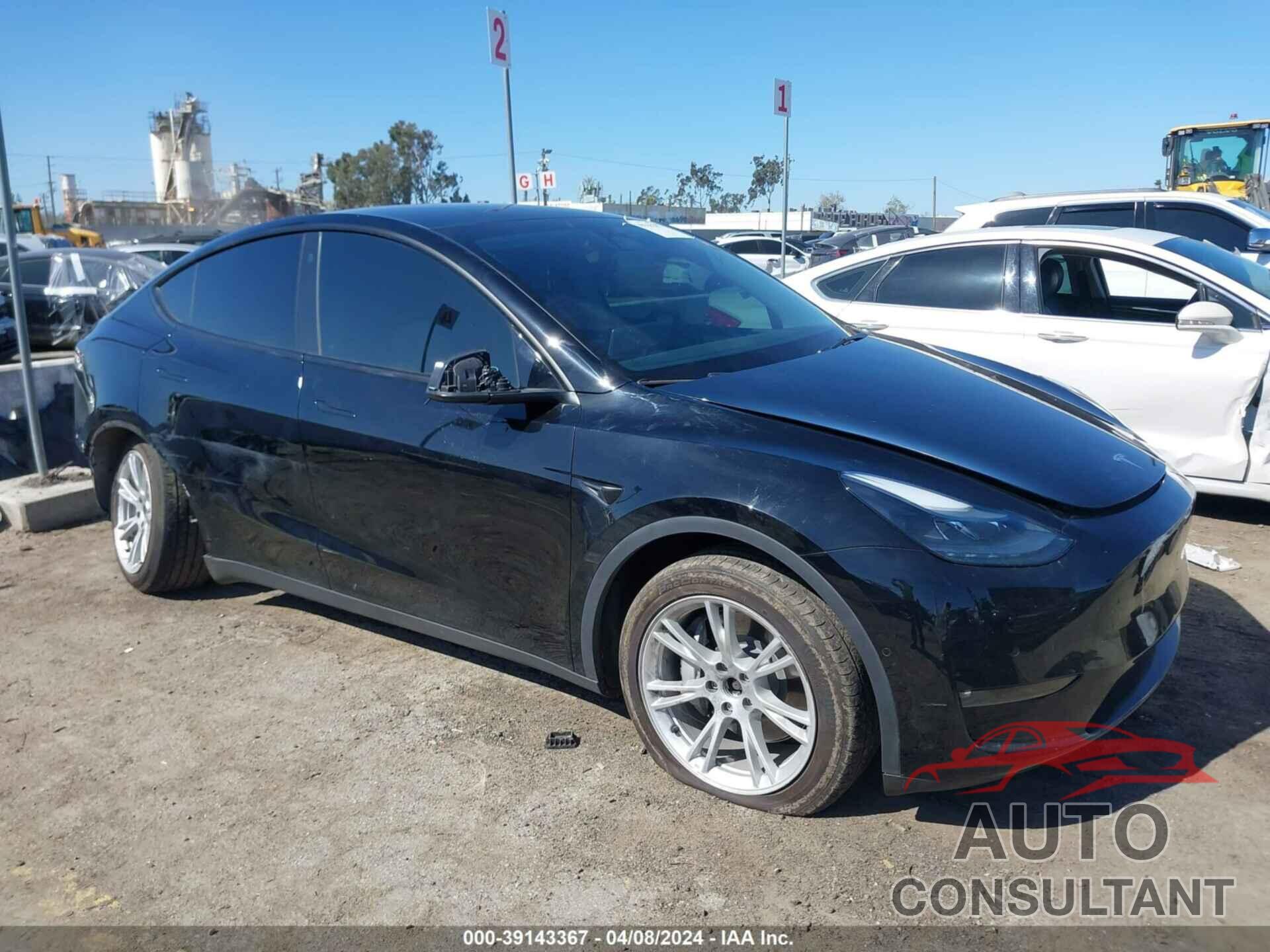 TESLA MODEL Y 2022 - 7SAYGDEE0NF537909