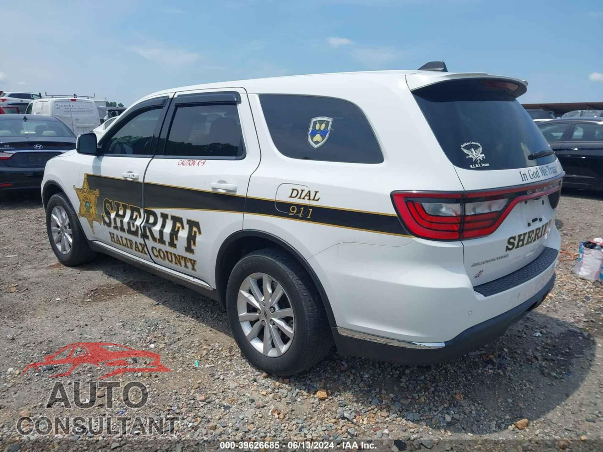 DODGE DURANGO 2021 - 1C4RDJFG9MC832463