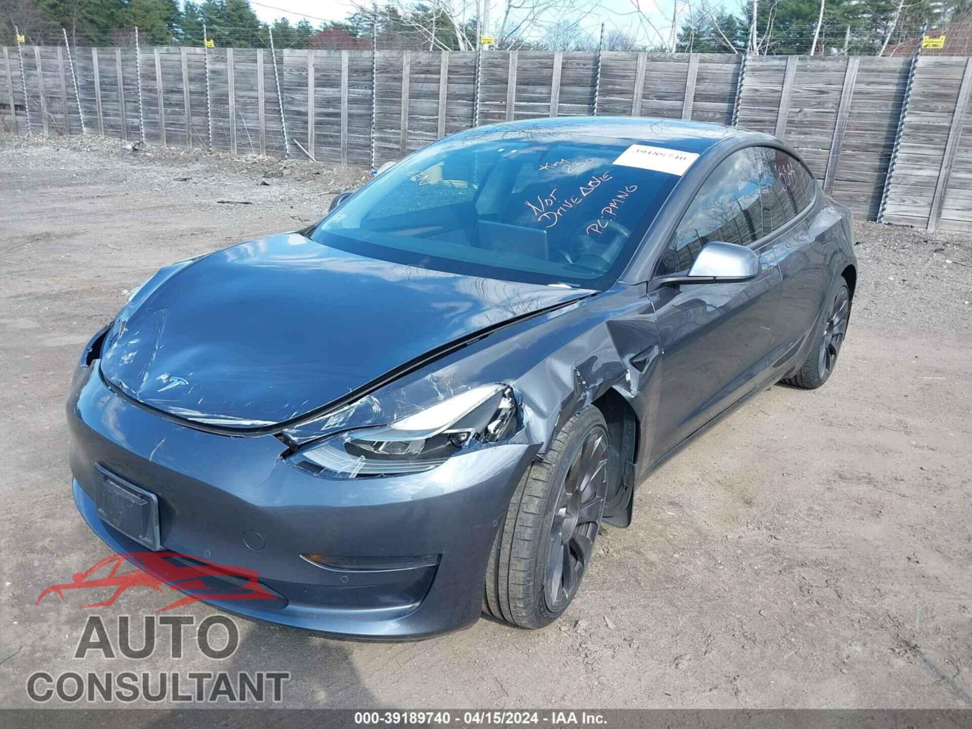 TESLA MODEL 3 2021 - 5YJ3E1ECXMF061872