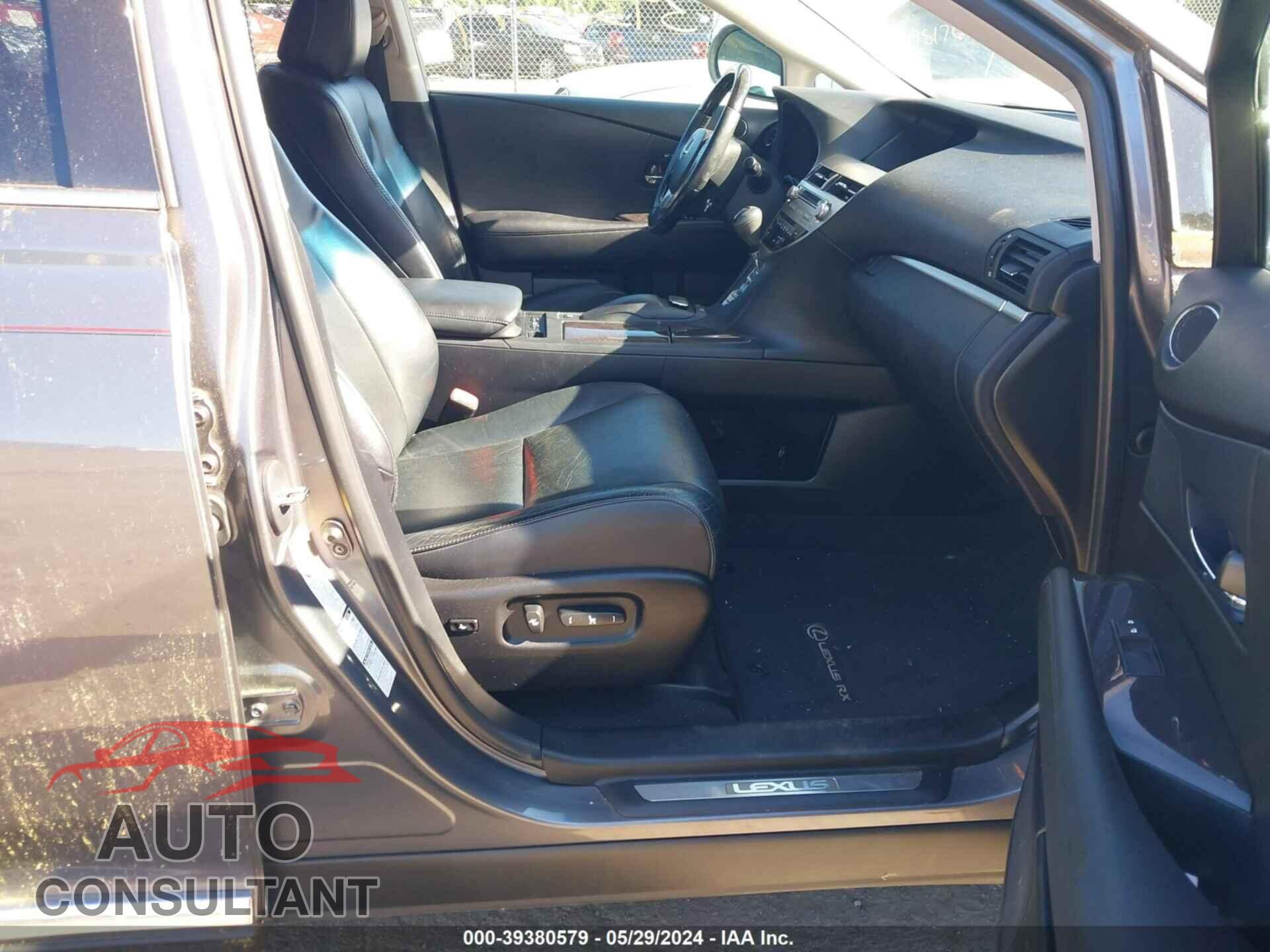 LEXUS RX 350 2013 - 2T2BK1BA2DC217099