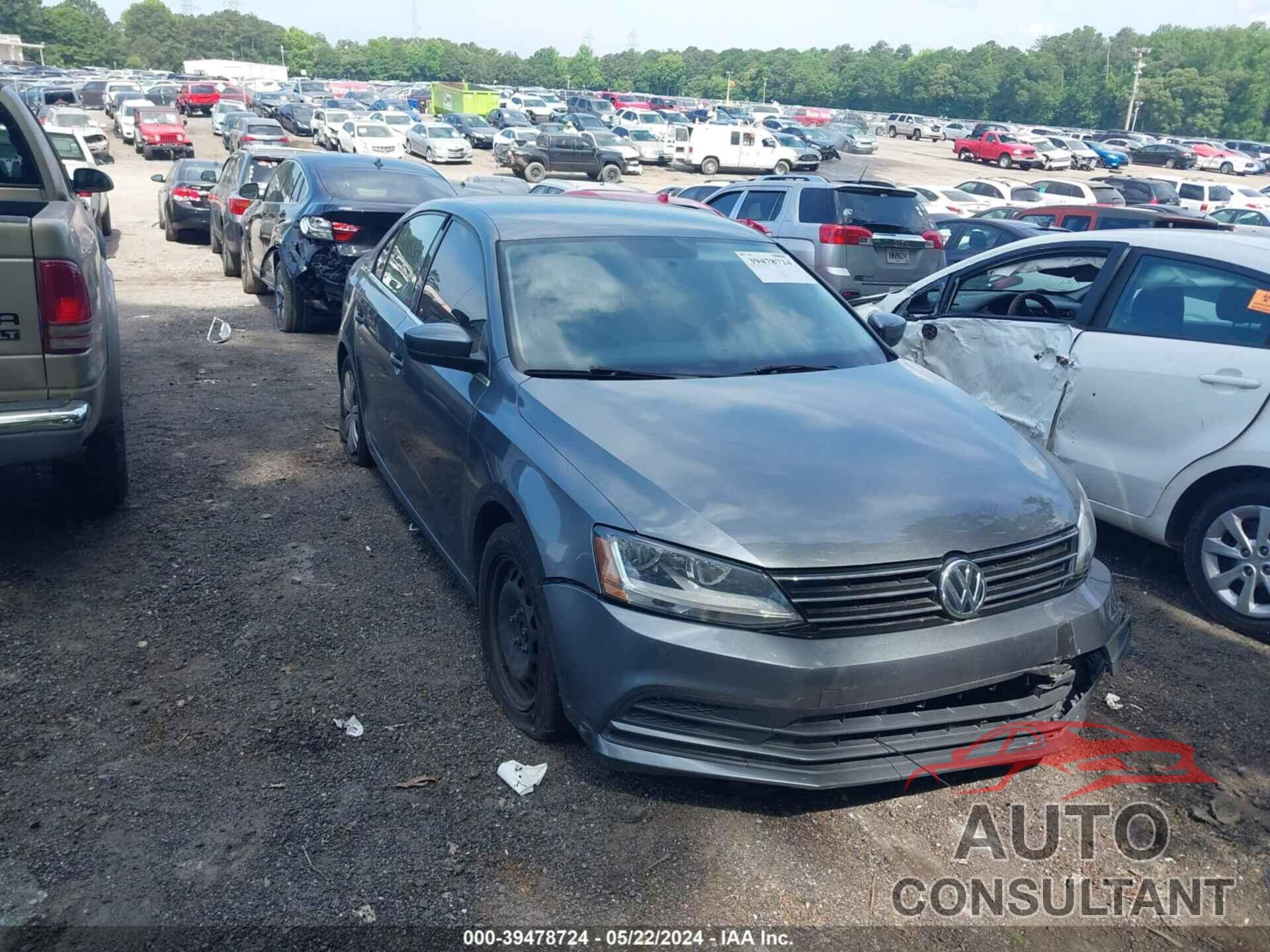 VOLKSWAGEN JETTA 2017 - 3VW2B7AJ2HM329422