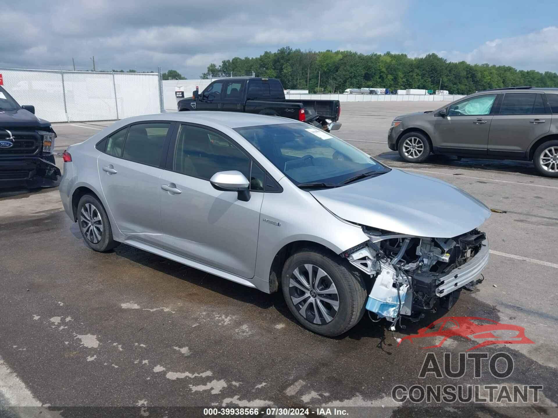 TOYOTA COROLLA 2021 - JTDEAMDE4MJ016122