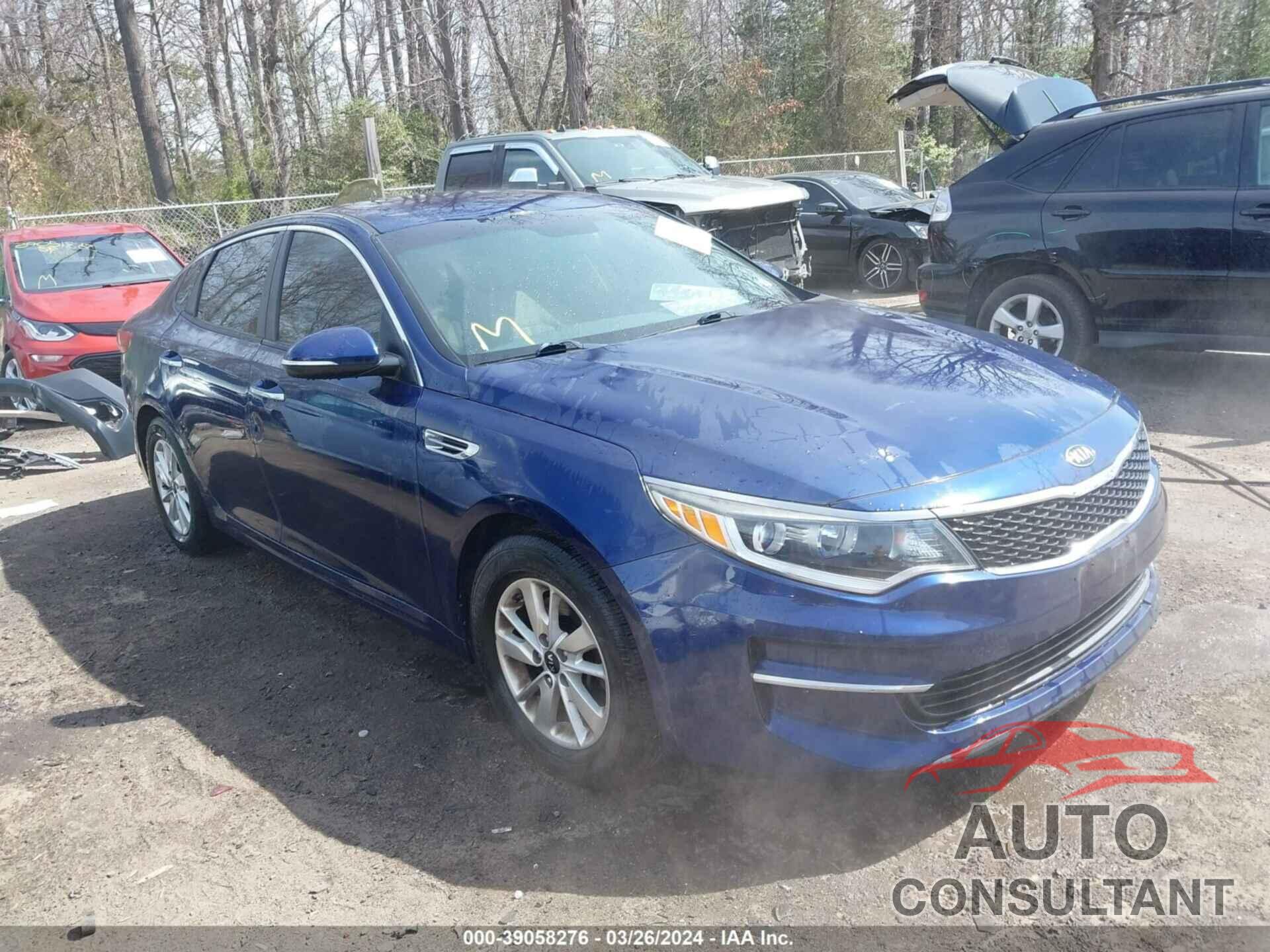 KIA OPTIMA 2016 - 5XXGT4L37GG008706