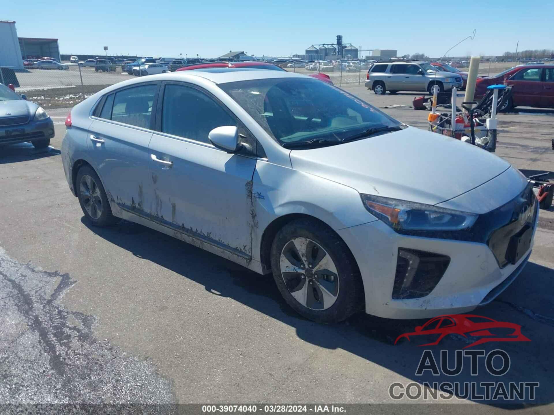 HYUNDAI IONIQ ELECTRIC 2019 - KMHC05LH9KU048227