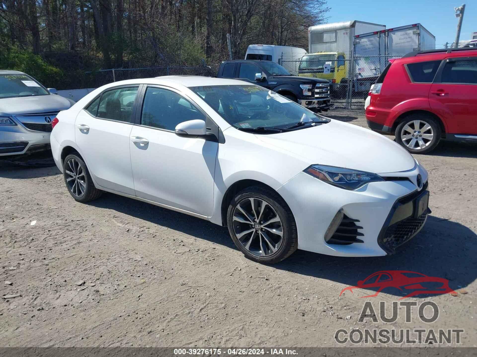 TOYOTA COROLLA 2018 - 2T1BURHE6JC100791