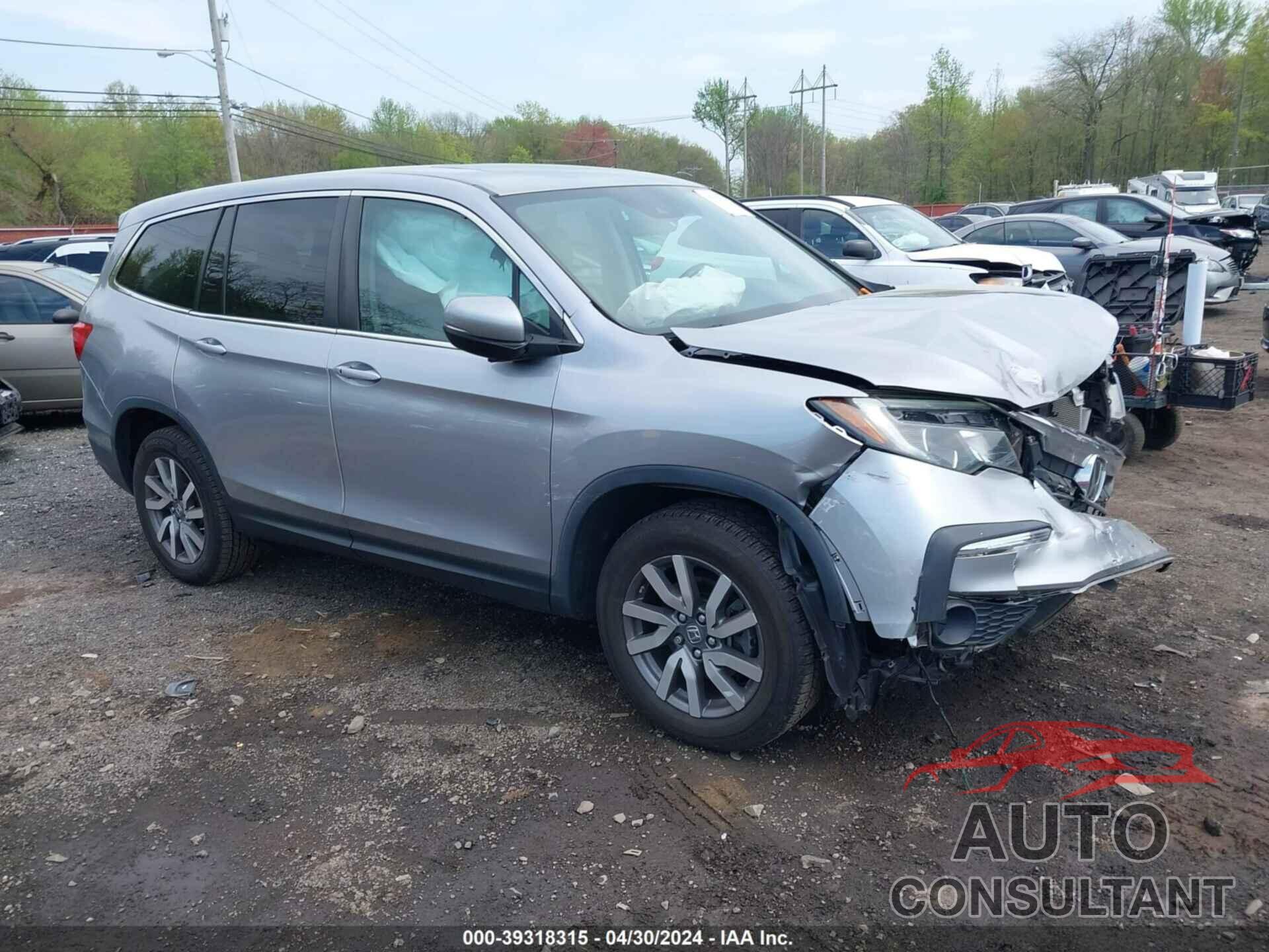 HONDA PILOT 2019 - 5FNYF6H40KB060361