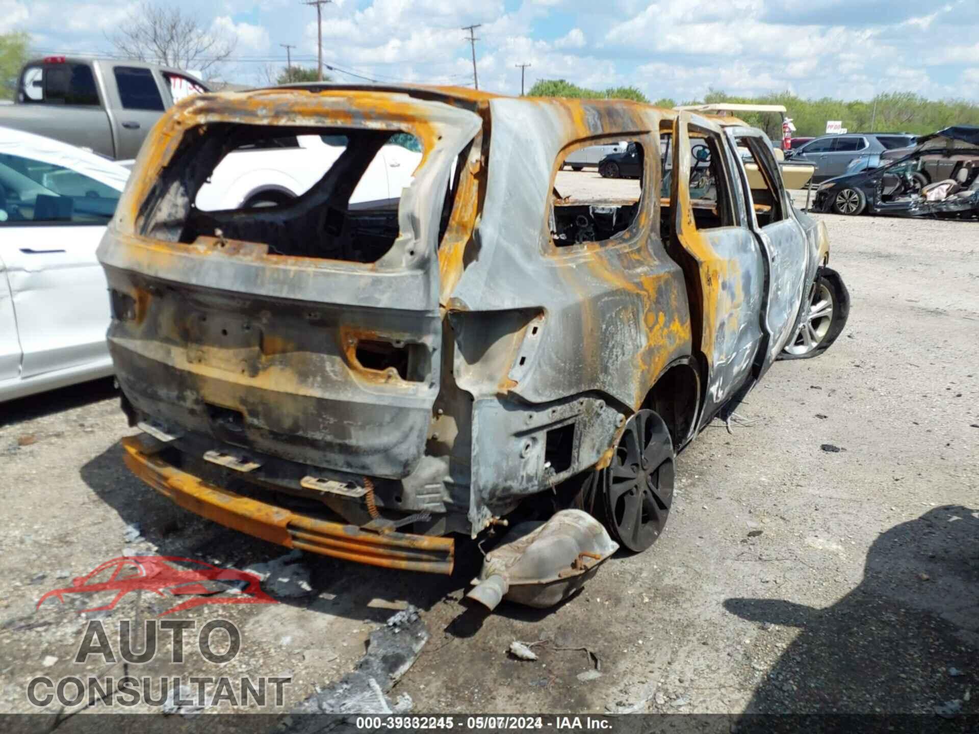 DODGE DURANGO 2012 - 1C4RDHAG9CC110649